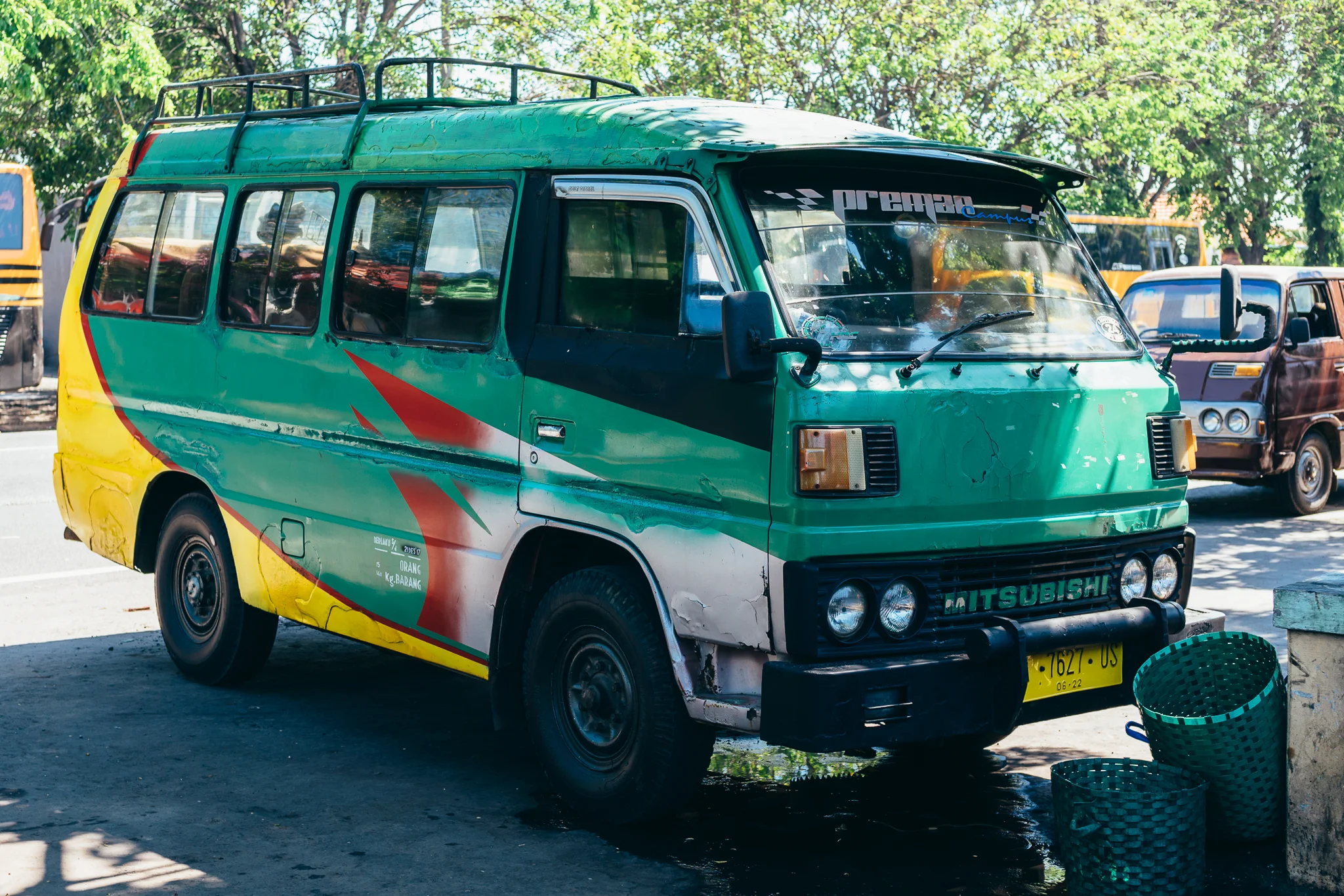 This is what the mini-bus that will take you to Cemoro Lawang looks like.