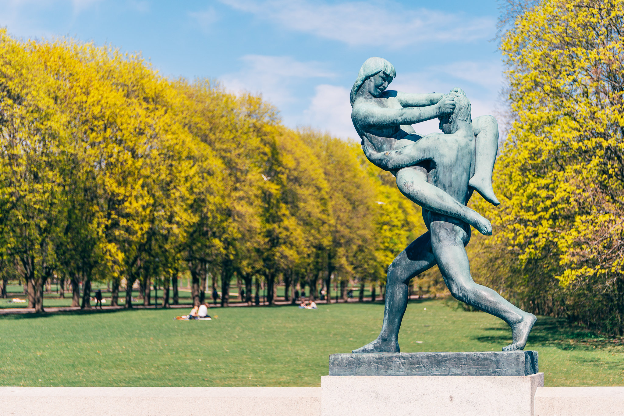 This photo in Oslo, Norway displays tip #1 and #2 (rule of thirds and leading lines).