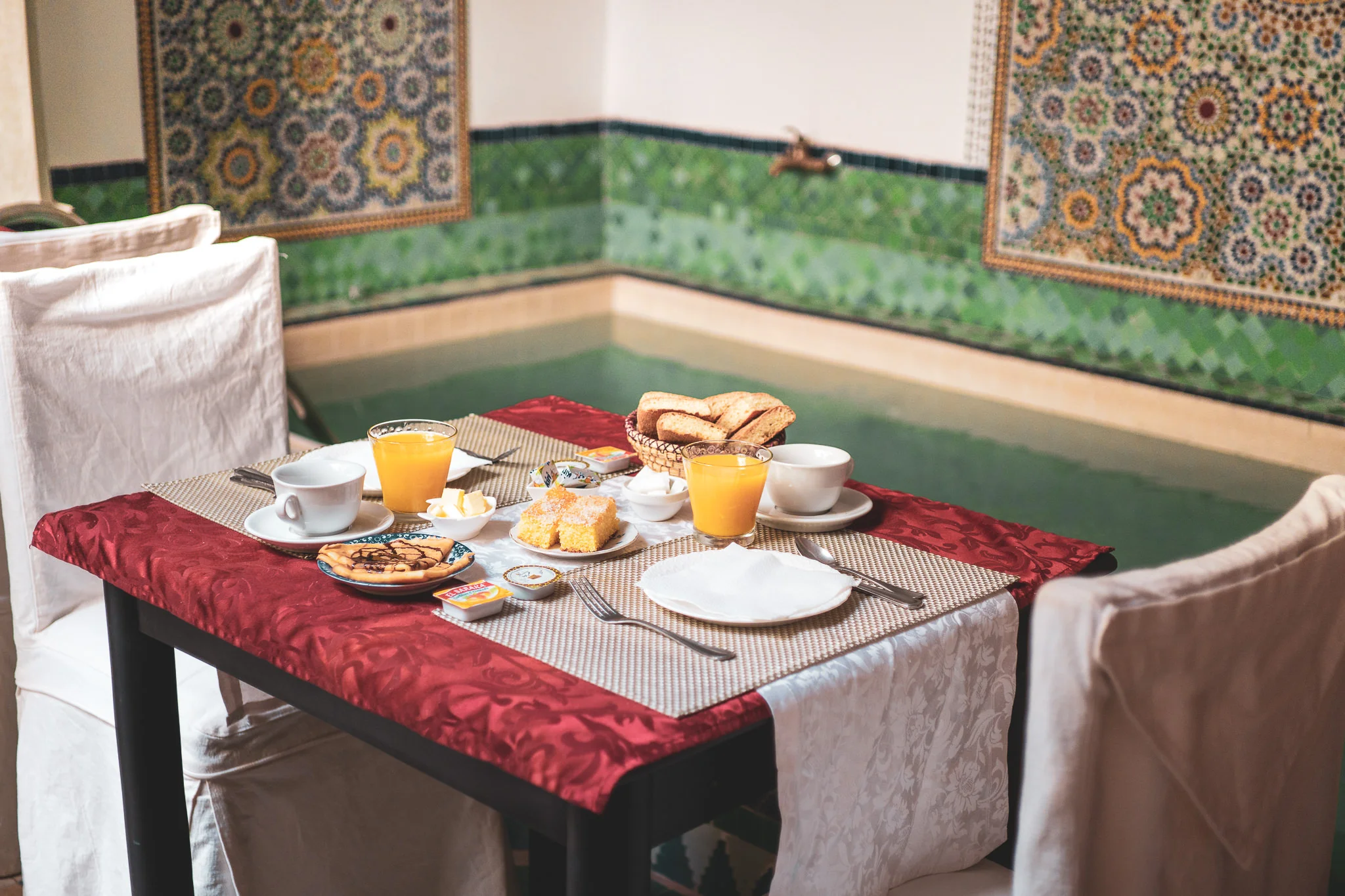 Manissa Riad Breakfast, Marrakesh