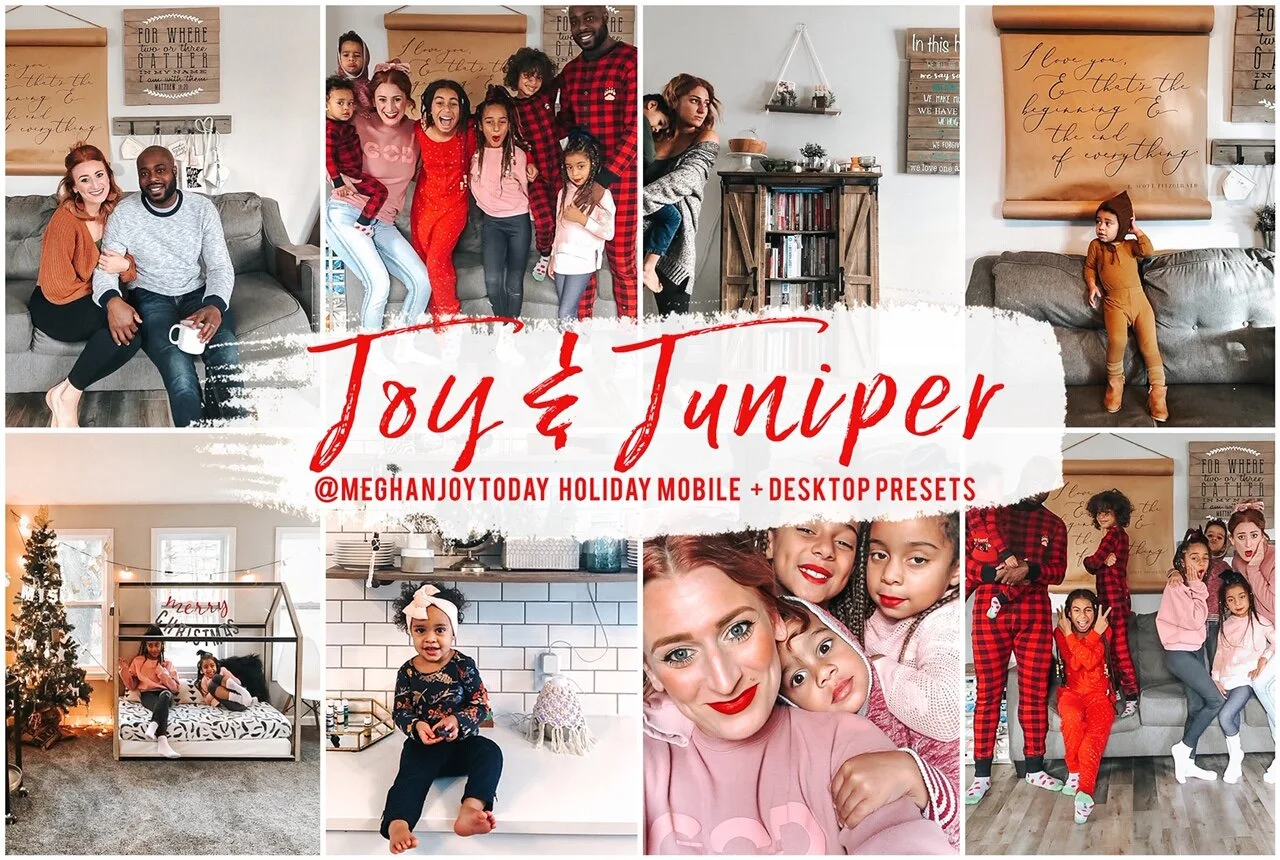Joy + Juniper {Winter Presets}