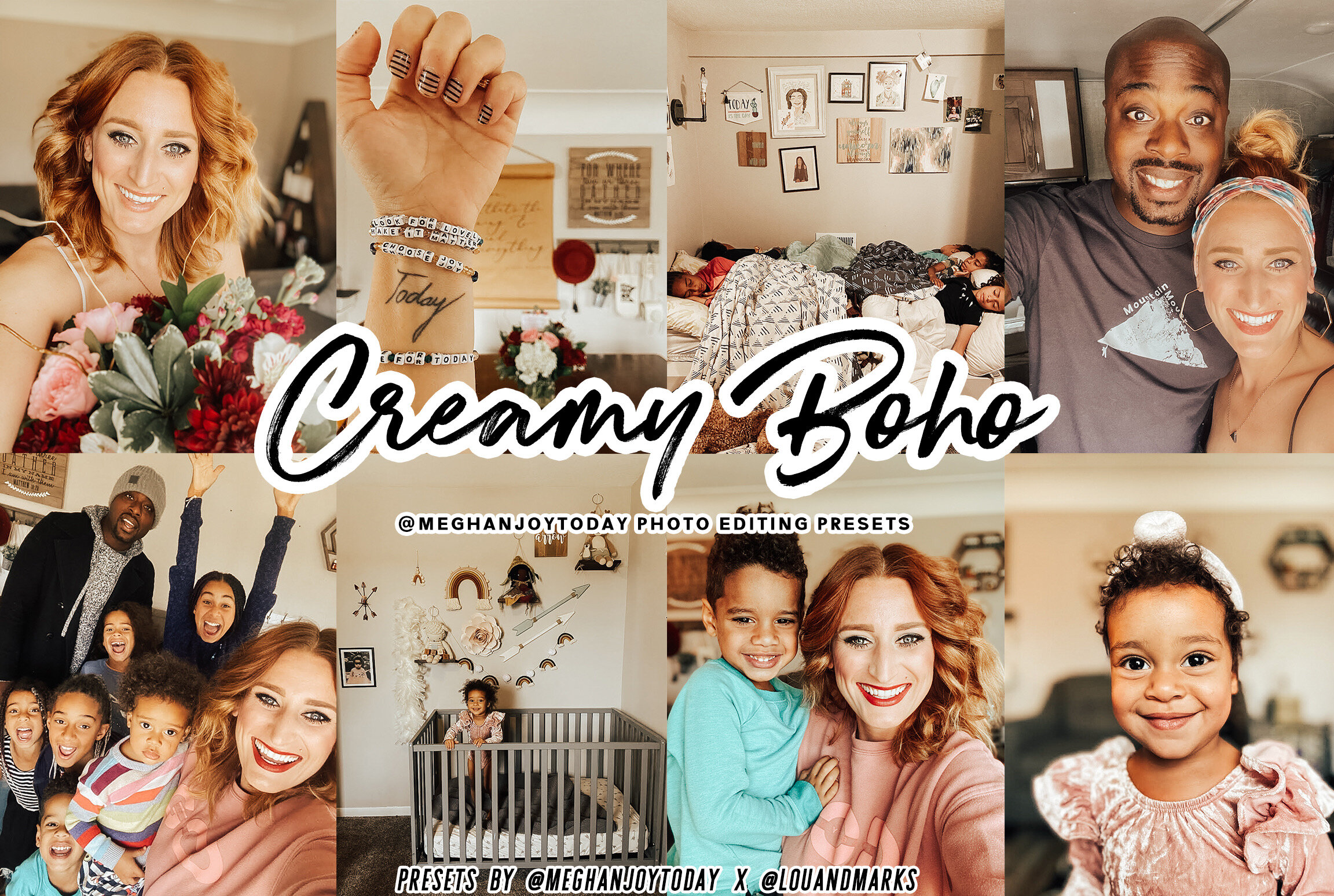 Creamy Boho - Spring Presets.
