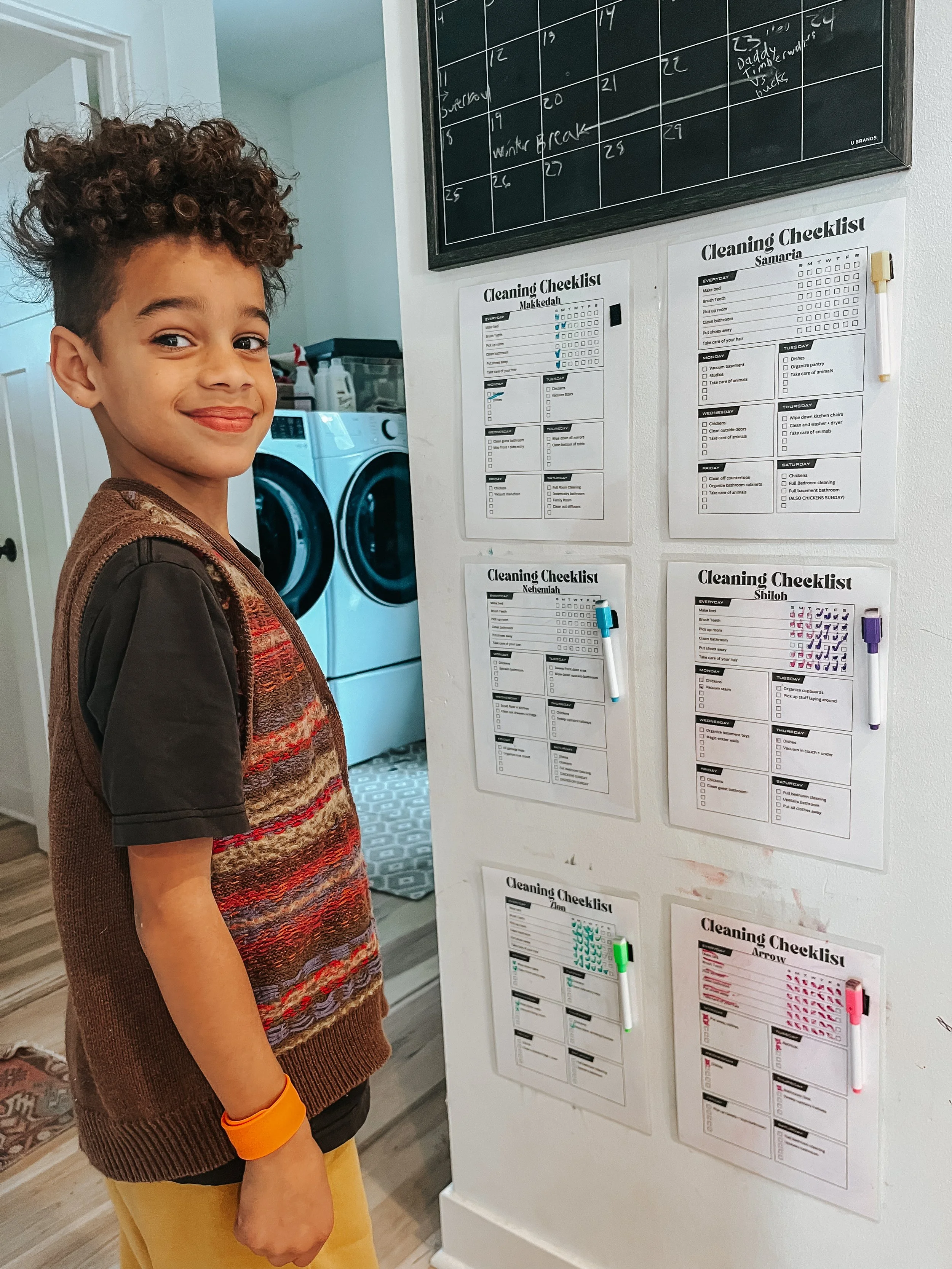 How my kids help with daily cleaning