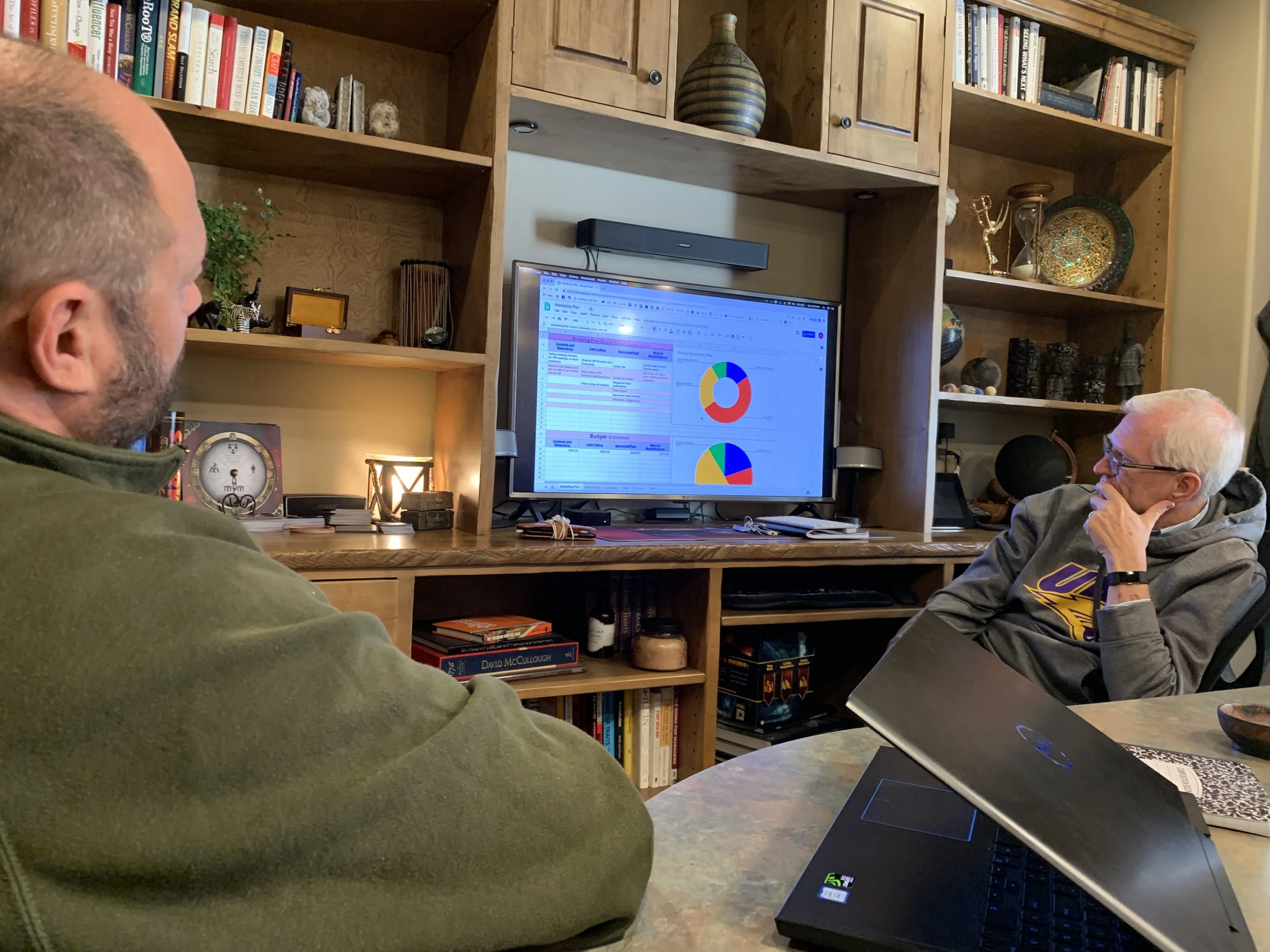 Business Meeting for One of Our Partner Companies