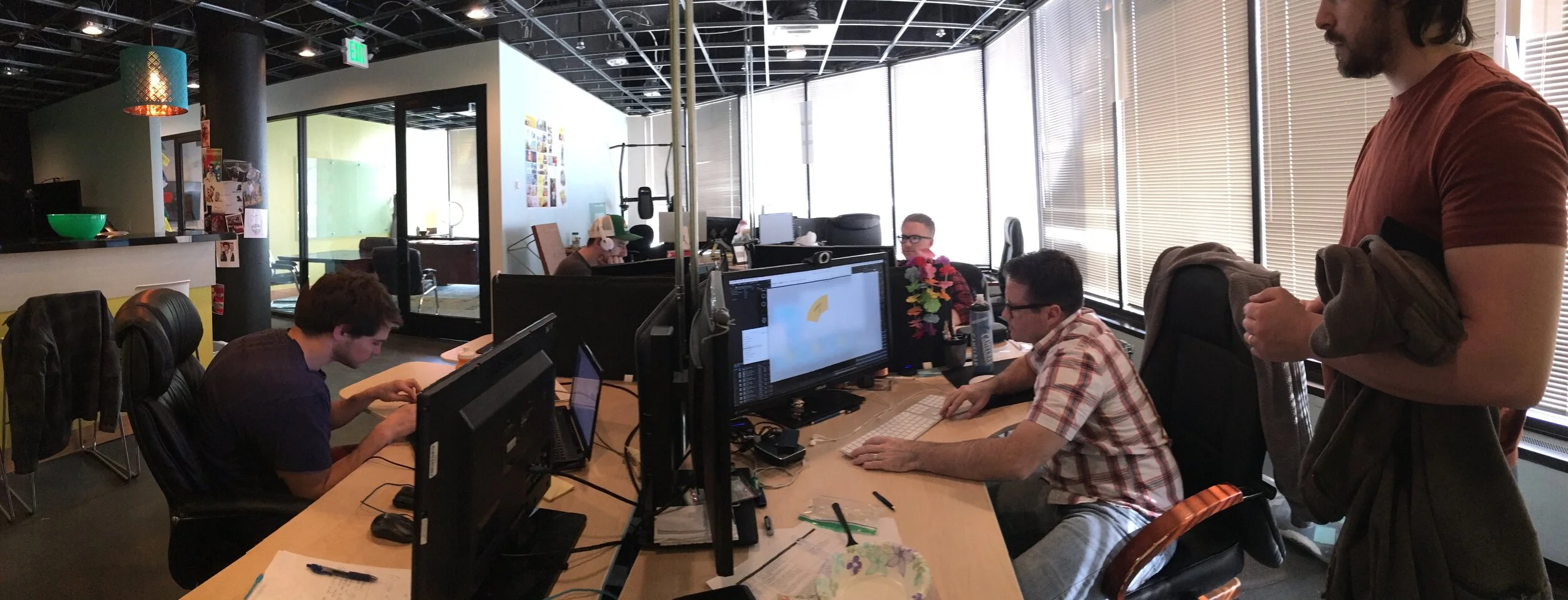 Creative Team at Work