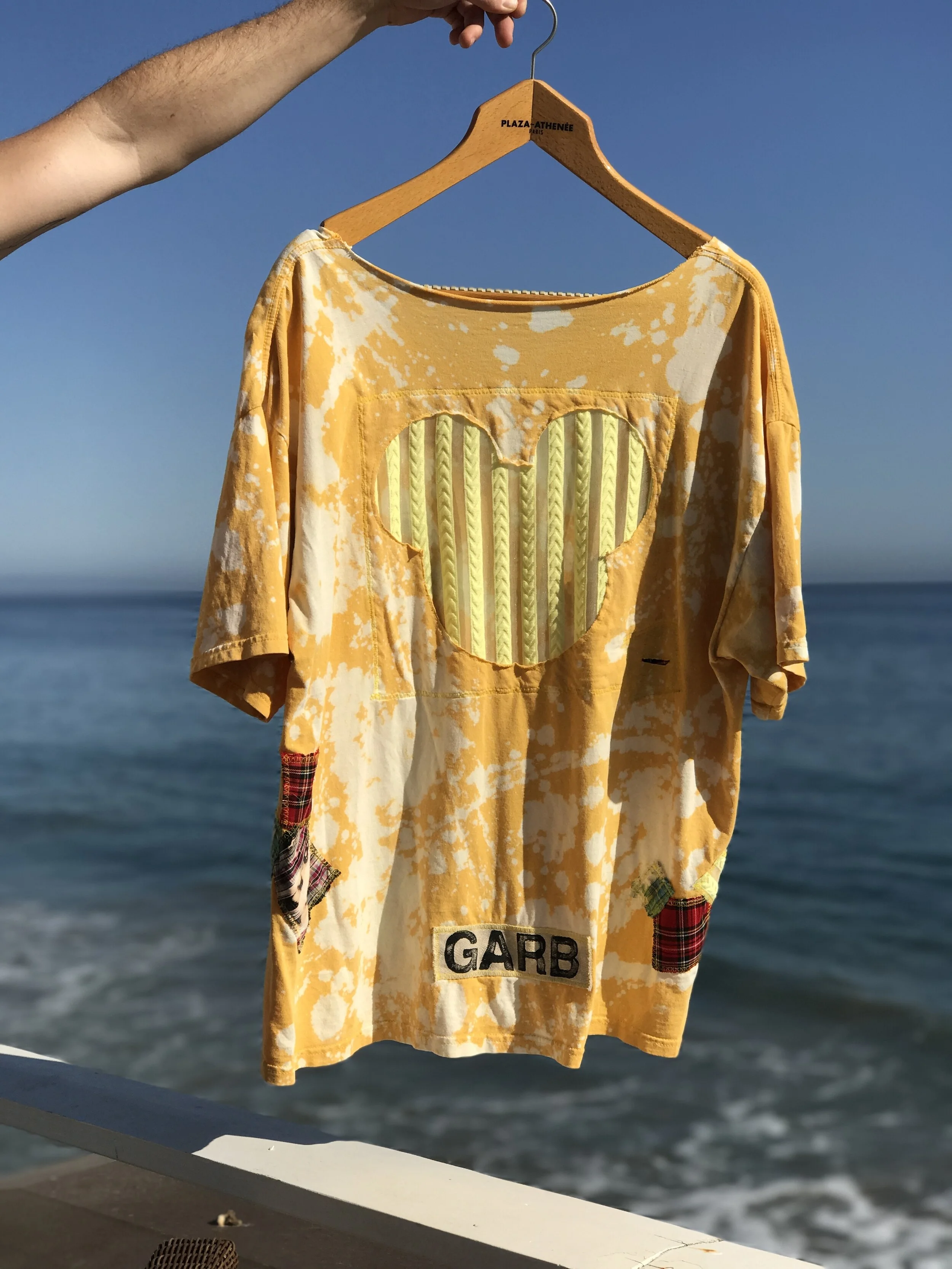 Mouse Patch Shirt in Yellow