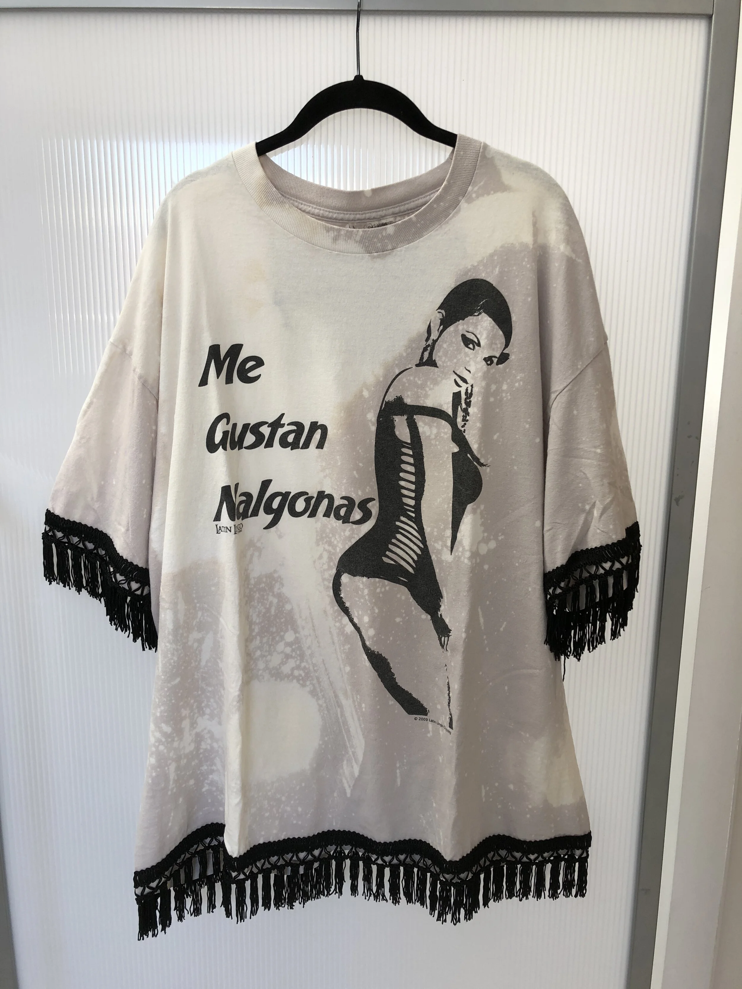 Me Gustan Shirt with Fringe