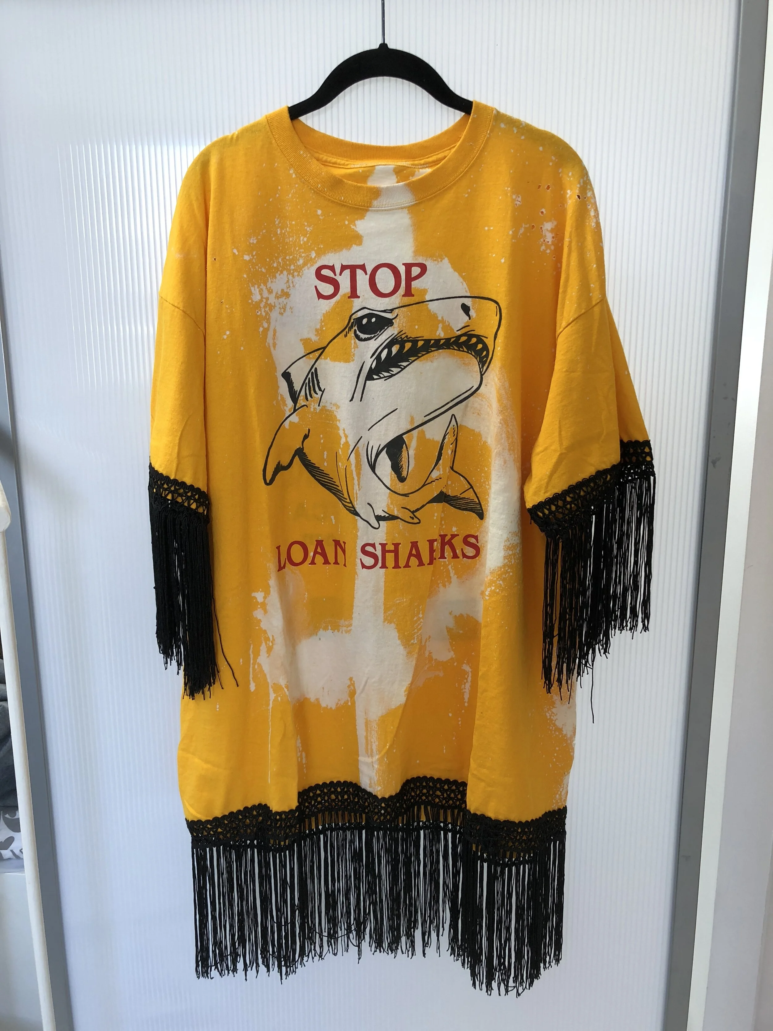 Loan Shark Shirt with Fringe