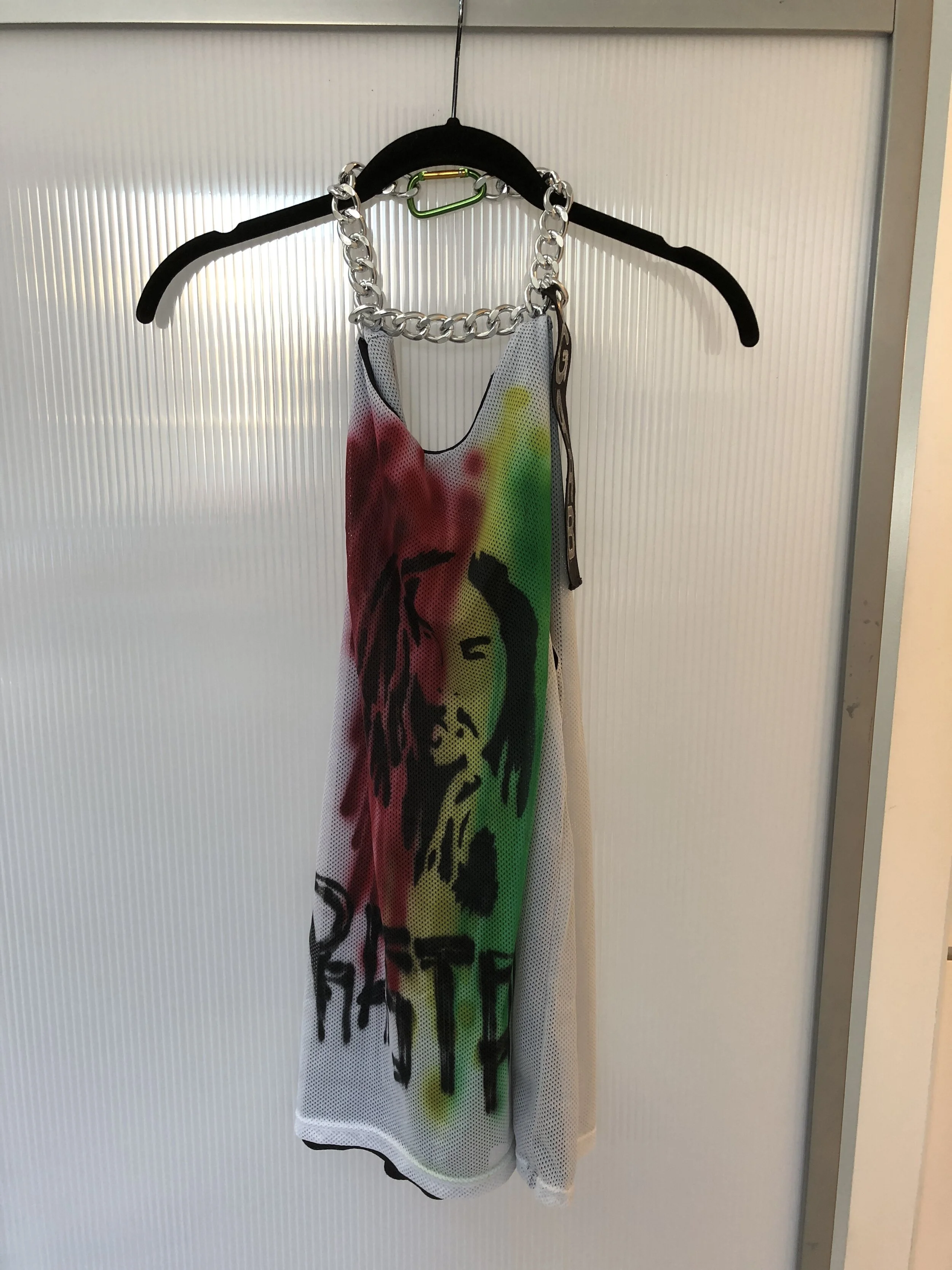 Rasta Tank with Chain