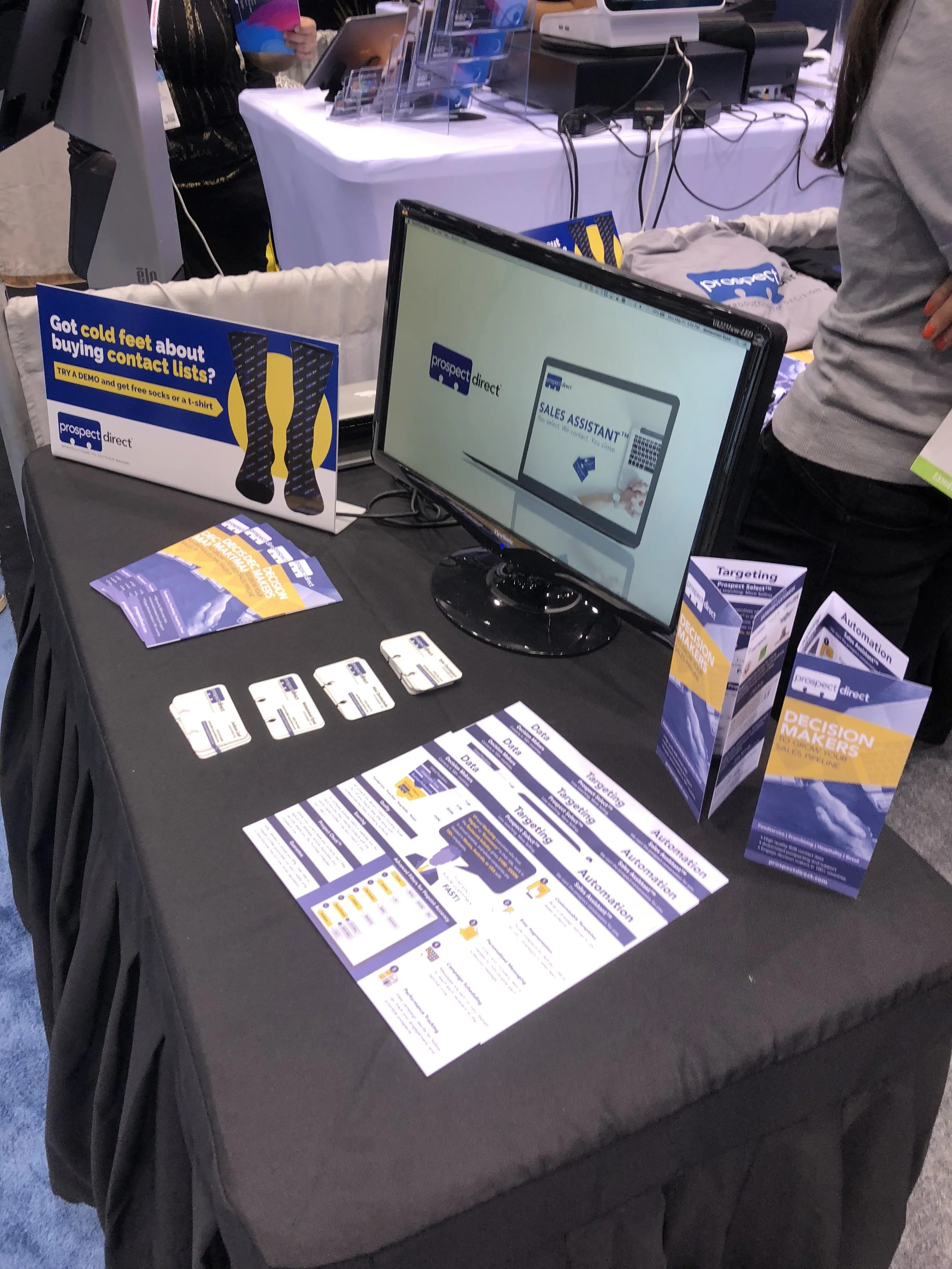 2018 Prospect Direct Trade Show Booth