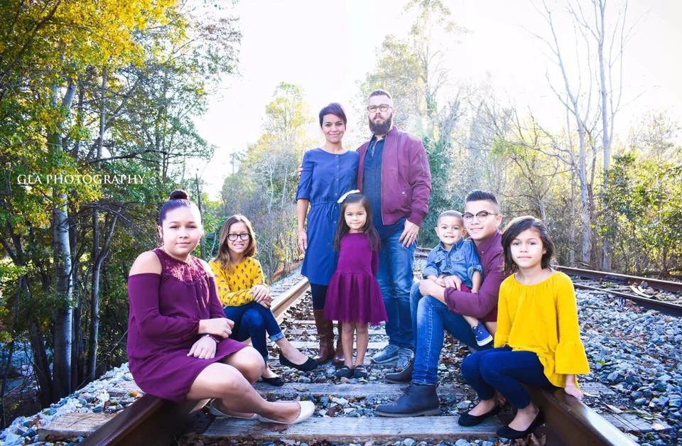 Pastor Chase and his big family