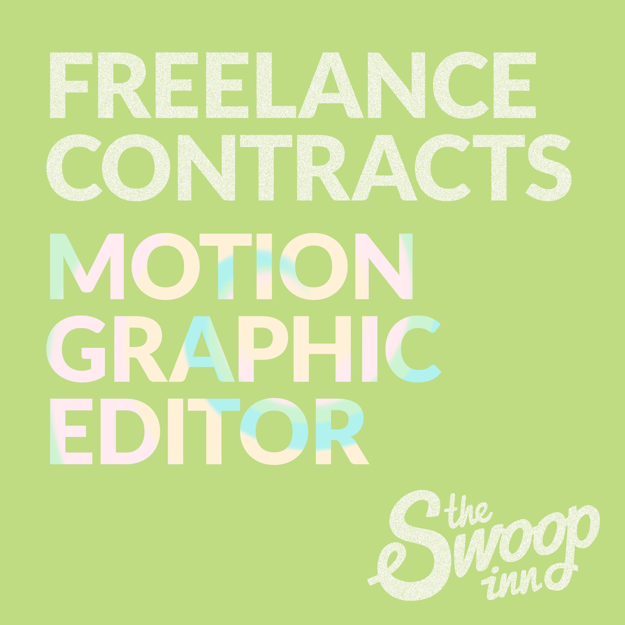 We're on the hunt for talented Freelance Motion Editors.
To find out more and apply for freelance contracts with the best agencies and brands in town, visit the jobs page on our website&hellip; LINK IN BIO
#theswoopinn #sydney #australia #creative #r