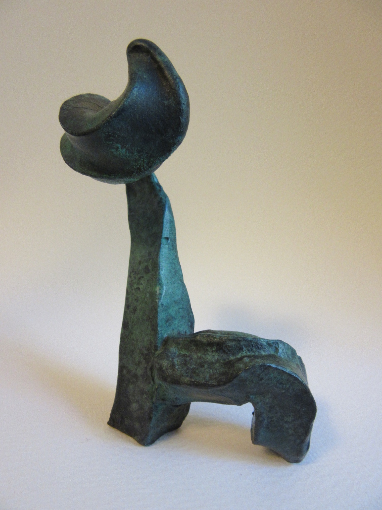   Untitled , bronze 4.75" x 4" Sold 