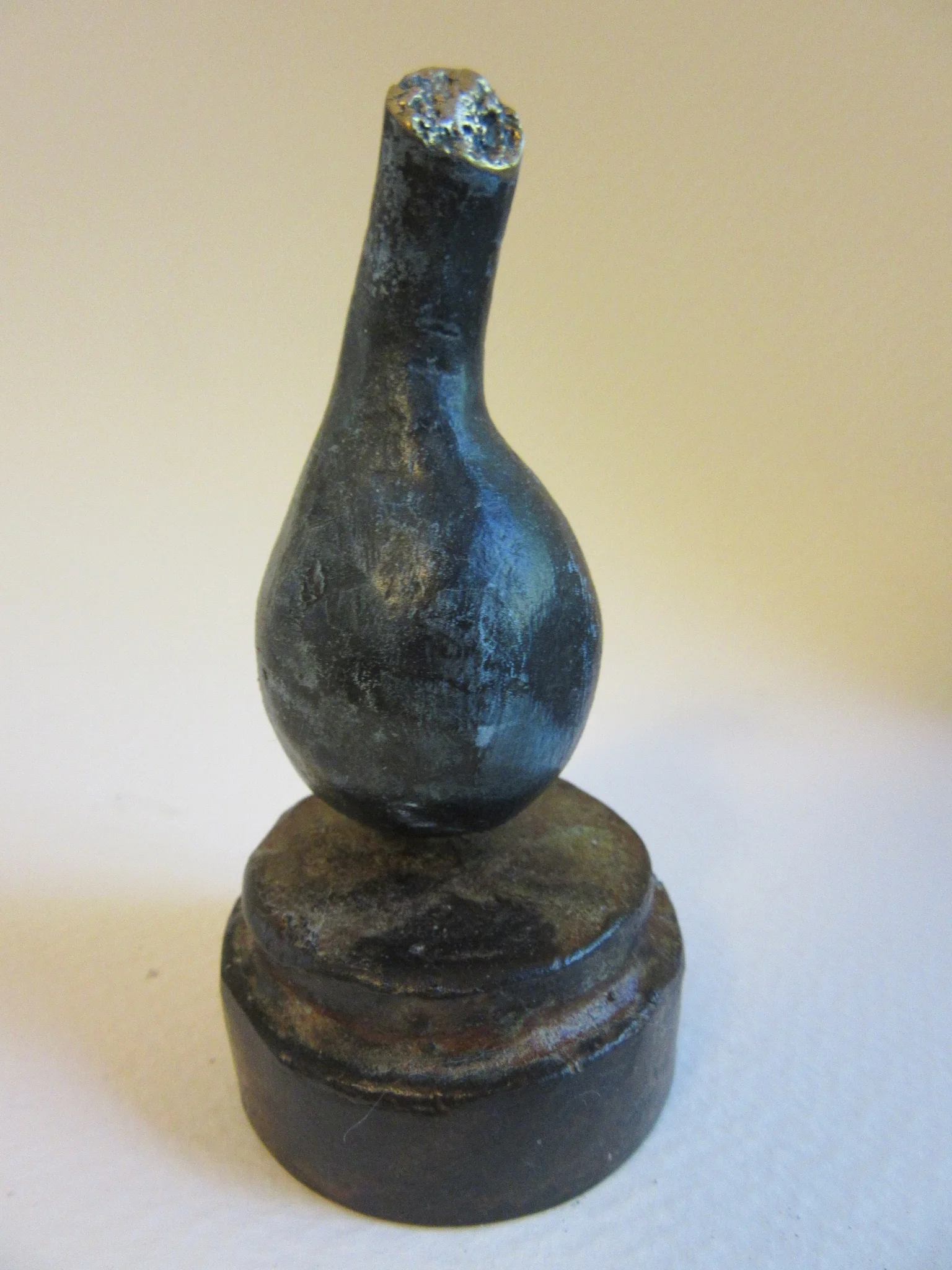 Untitled , bronze 3.25" x 2.25" Sold