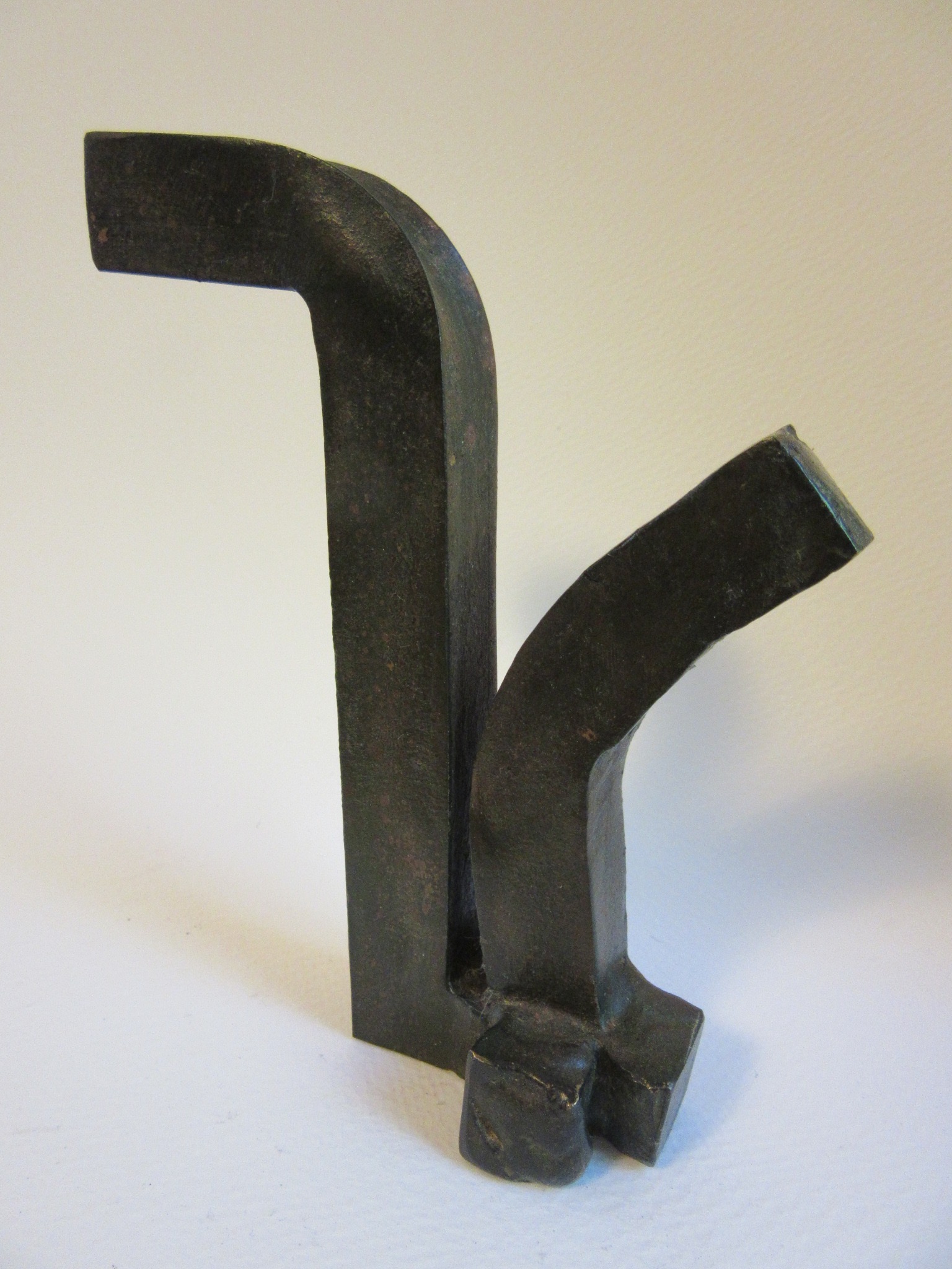   Untitled , bronze 5.75" x 4.25"&nbsp;No longer extant 