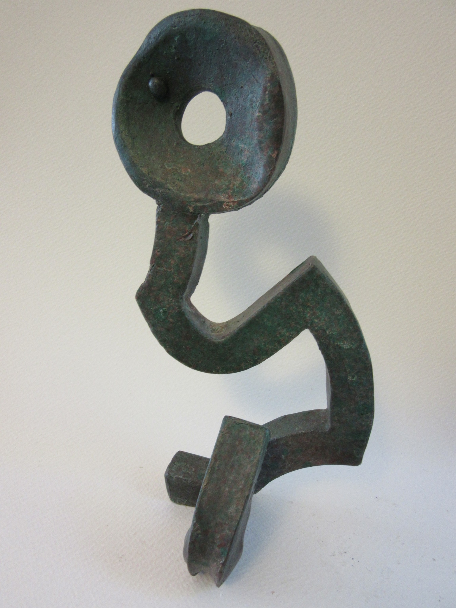   Untitled , bronze 9" x 4" Gifted 