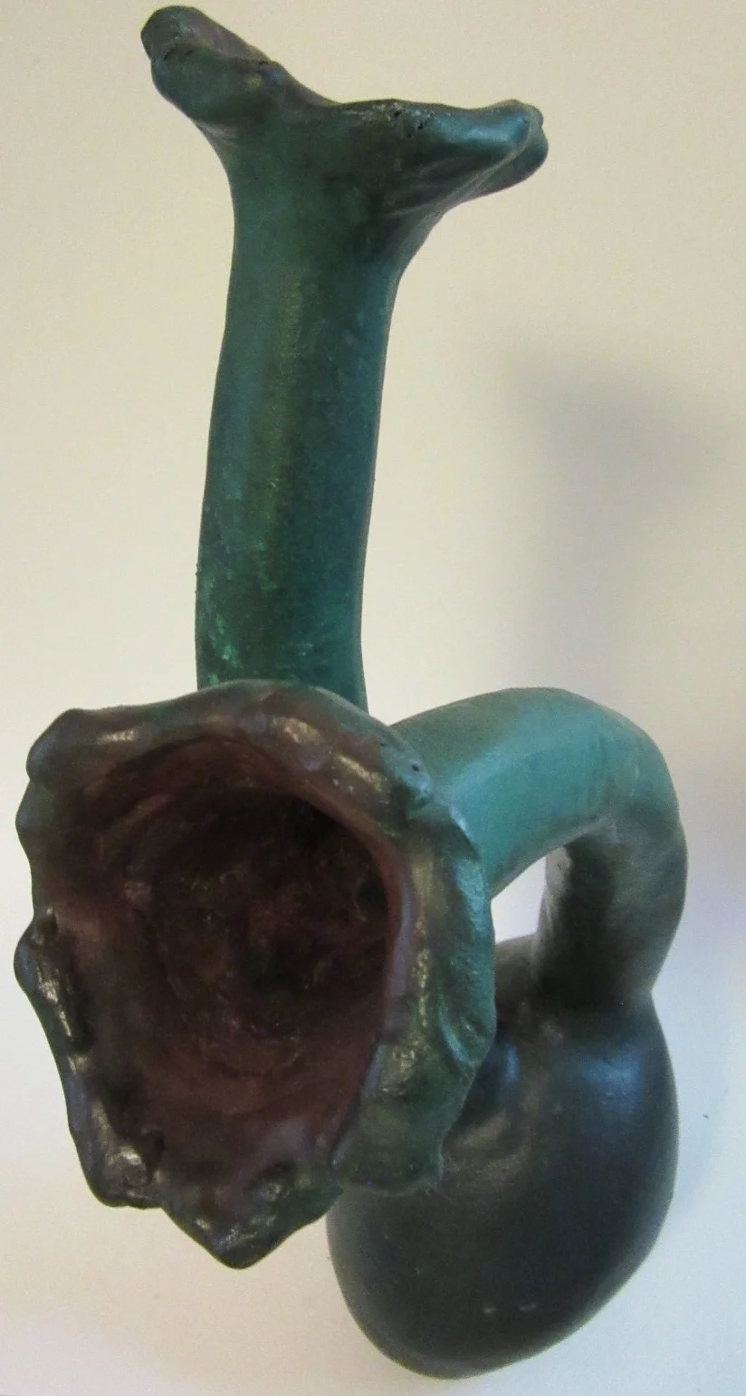 Untitled , bronze 16" x 5" No longer extant