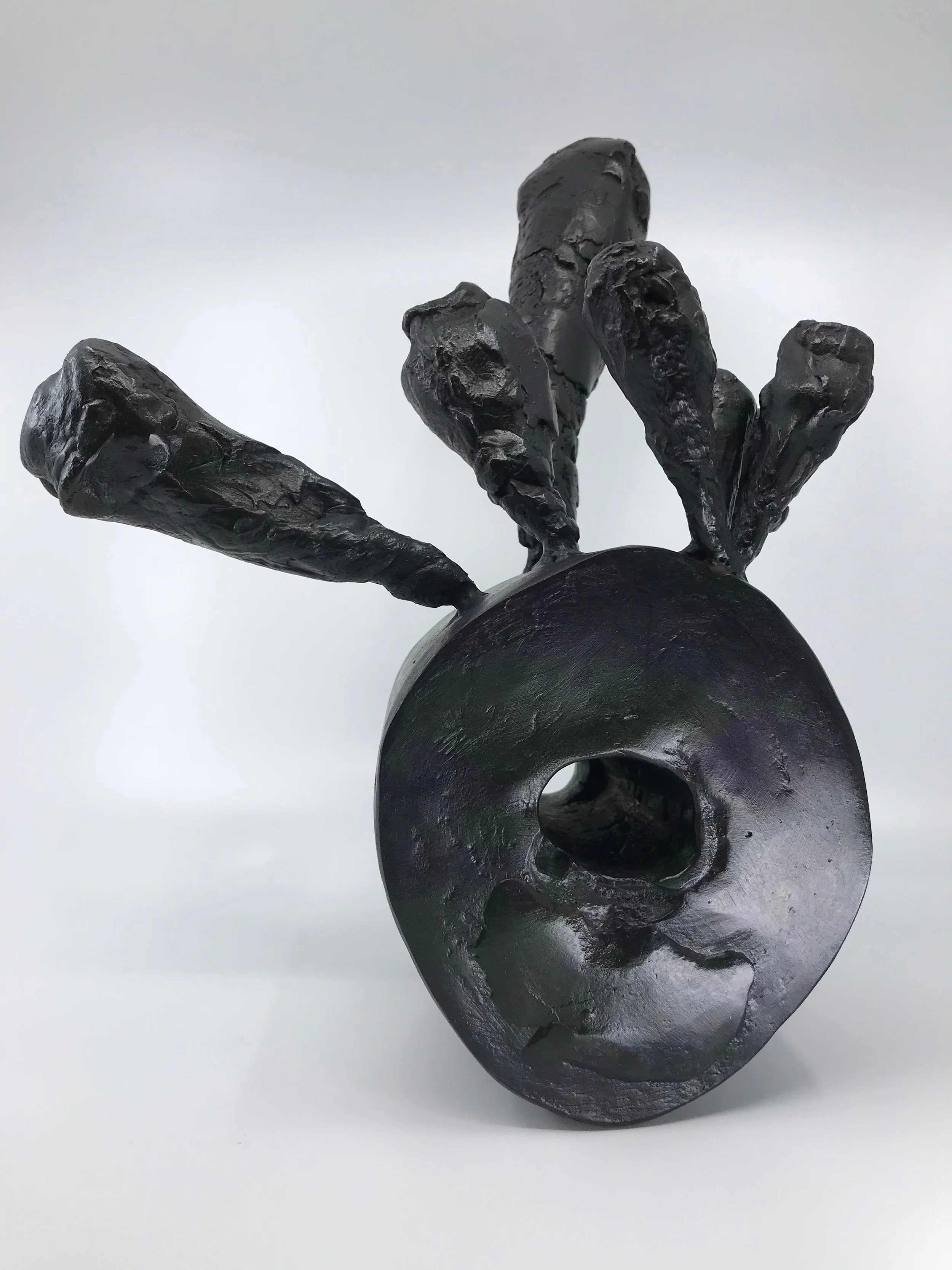 BAMPFA Permanent Collection Roll 1, 2018, Bronze, 14 x 10 x 9 inches