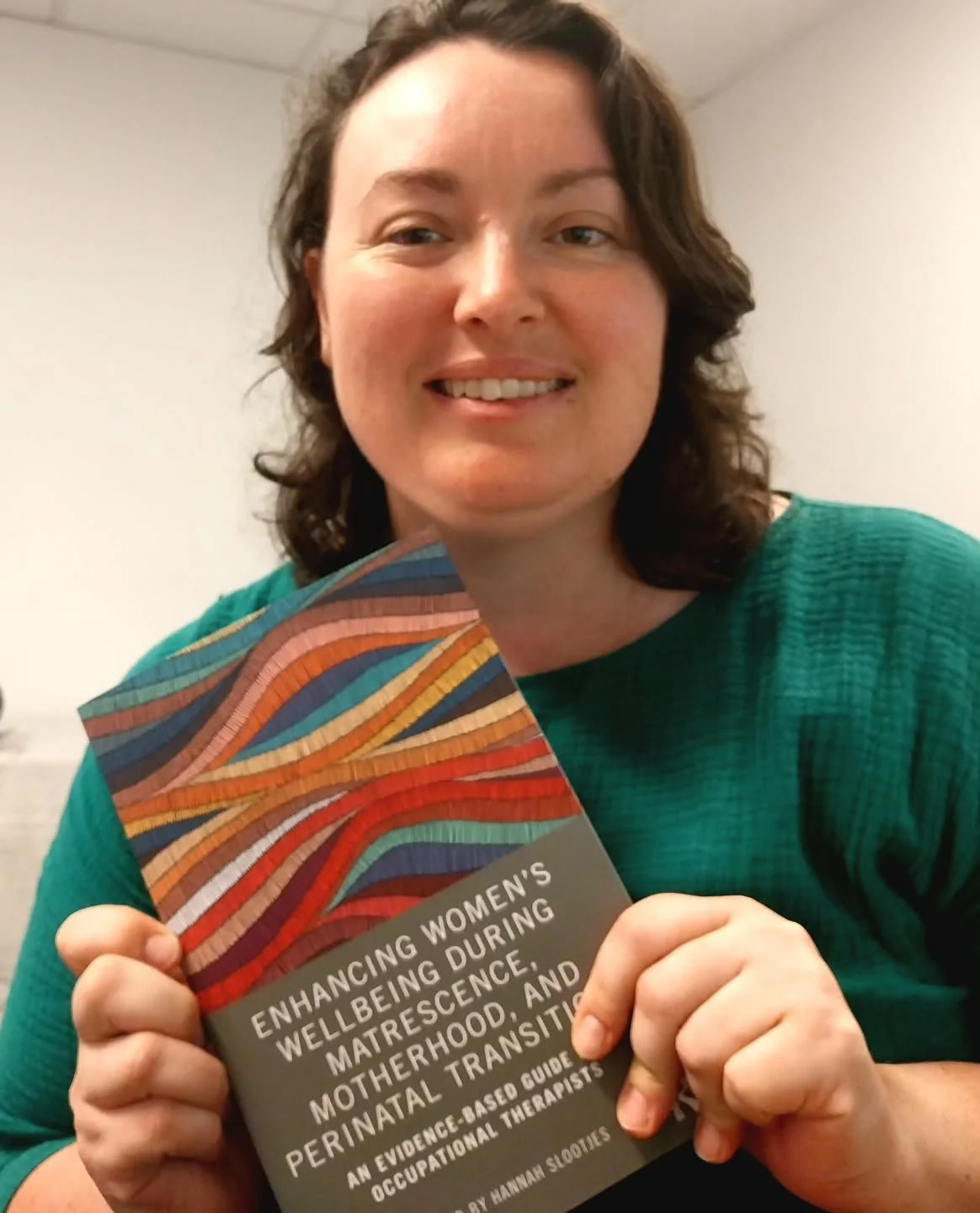 Excited to finally get my hands on a copy of @drhannahslootjes book that I, like many women's health OTs contributed to several chapters. What a community effort bringing this evidence based guide for OTs was. If you're an OT looking for guidance on 