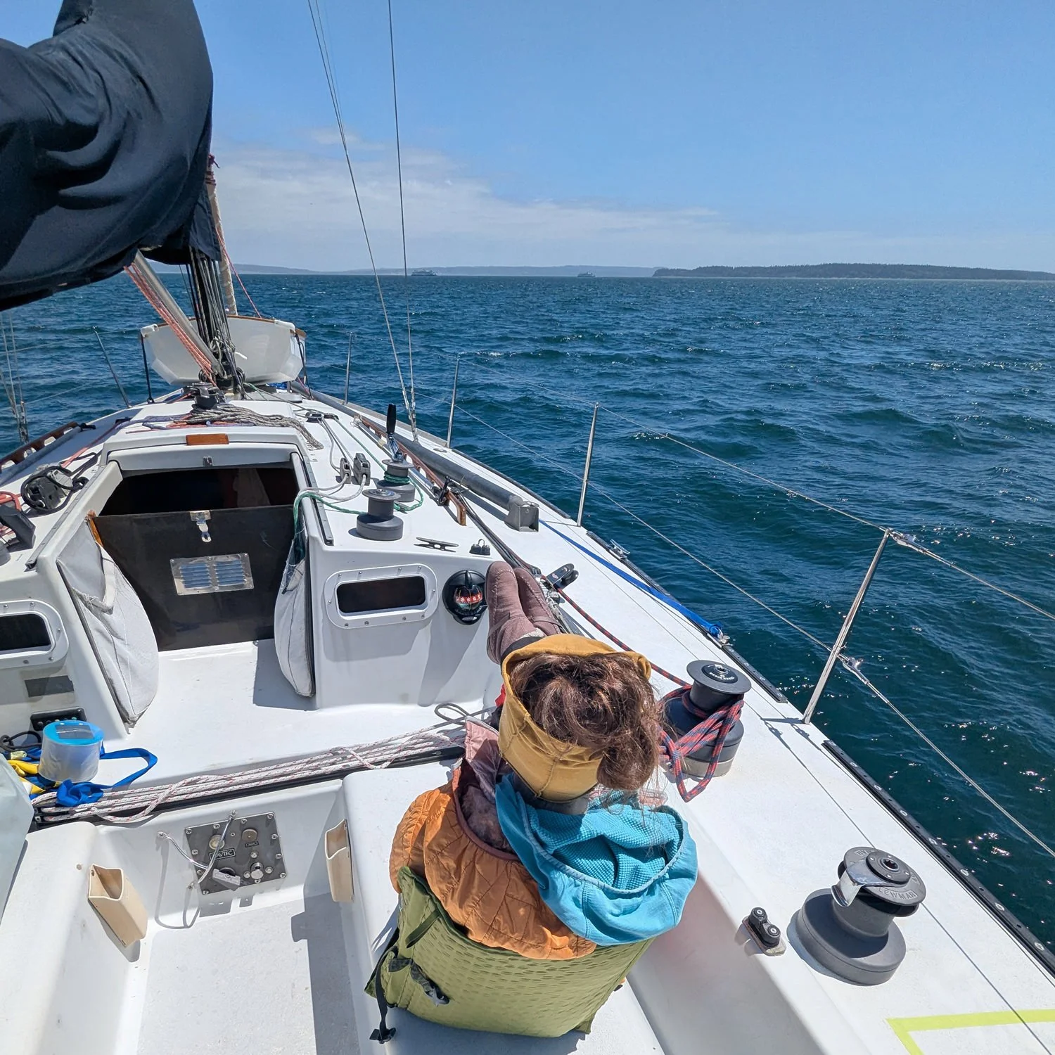 Sailing Back to Canada