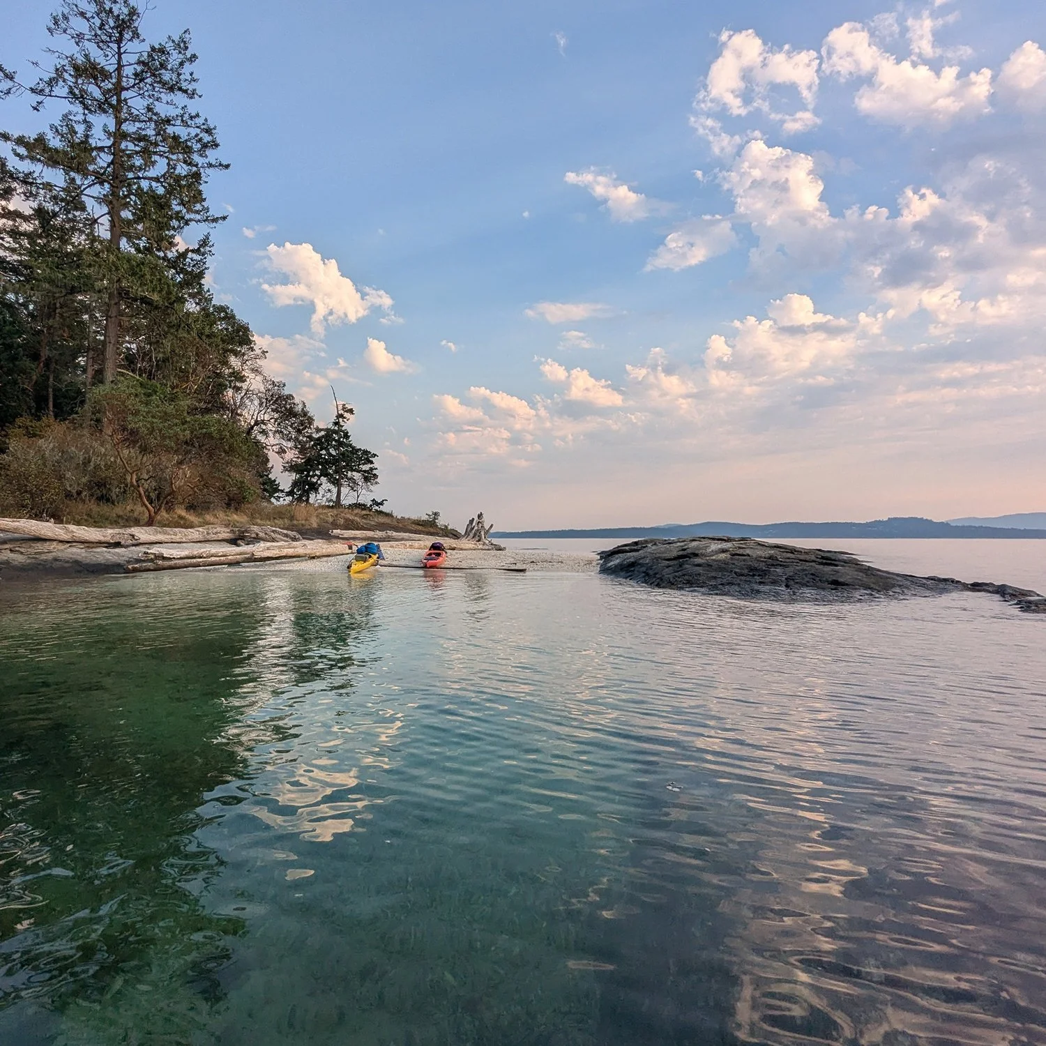 Sailing to Russell Island, BC, Canada (Gulf Islands National Park Reserve)
