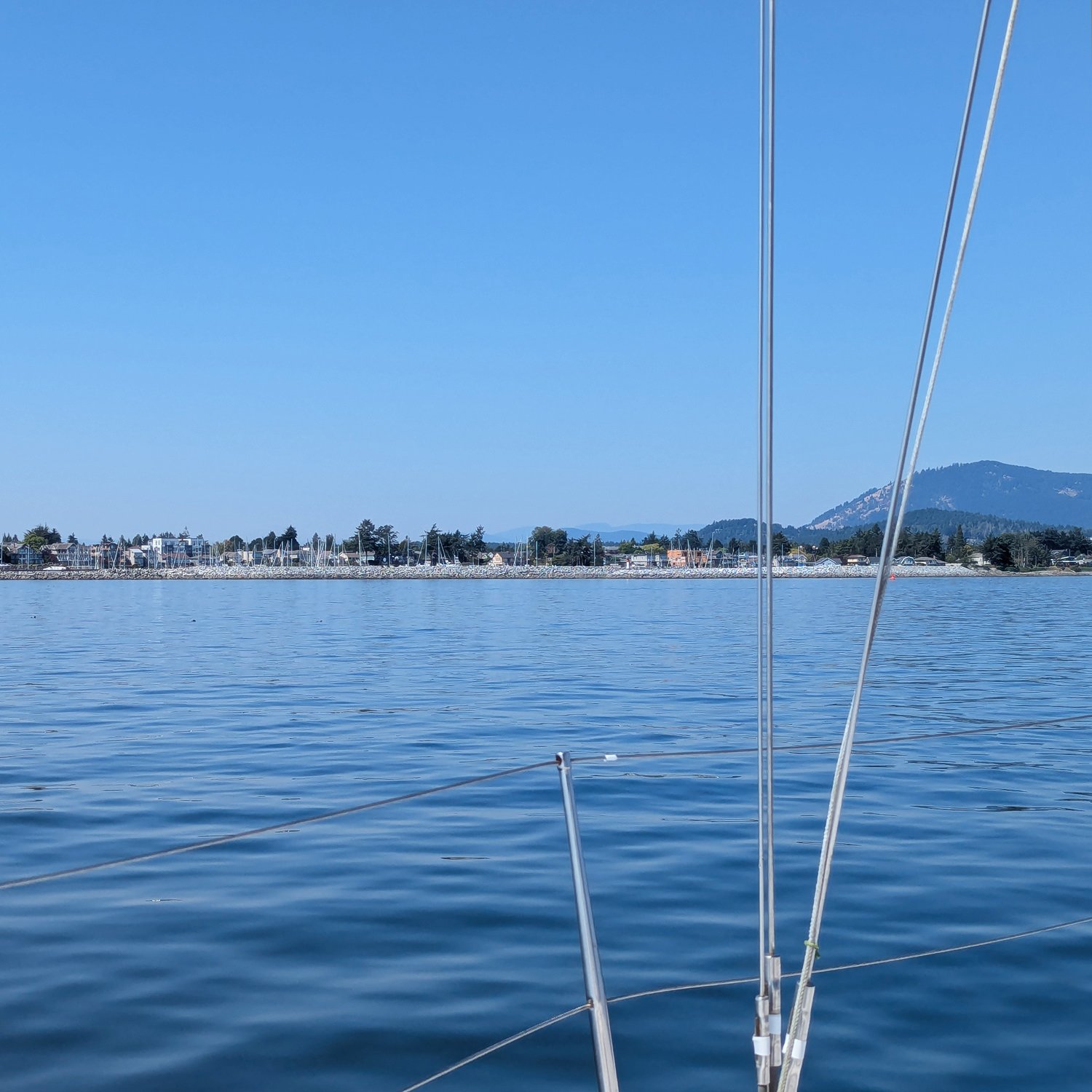 Sailing to Sidney, BC (Vancouver Island, Canada)