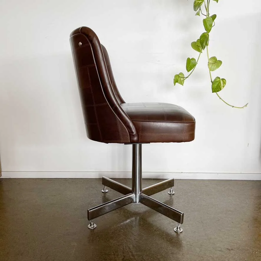 Retro swivel desk chair
