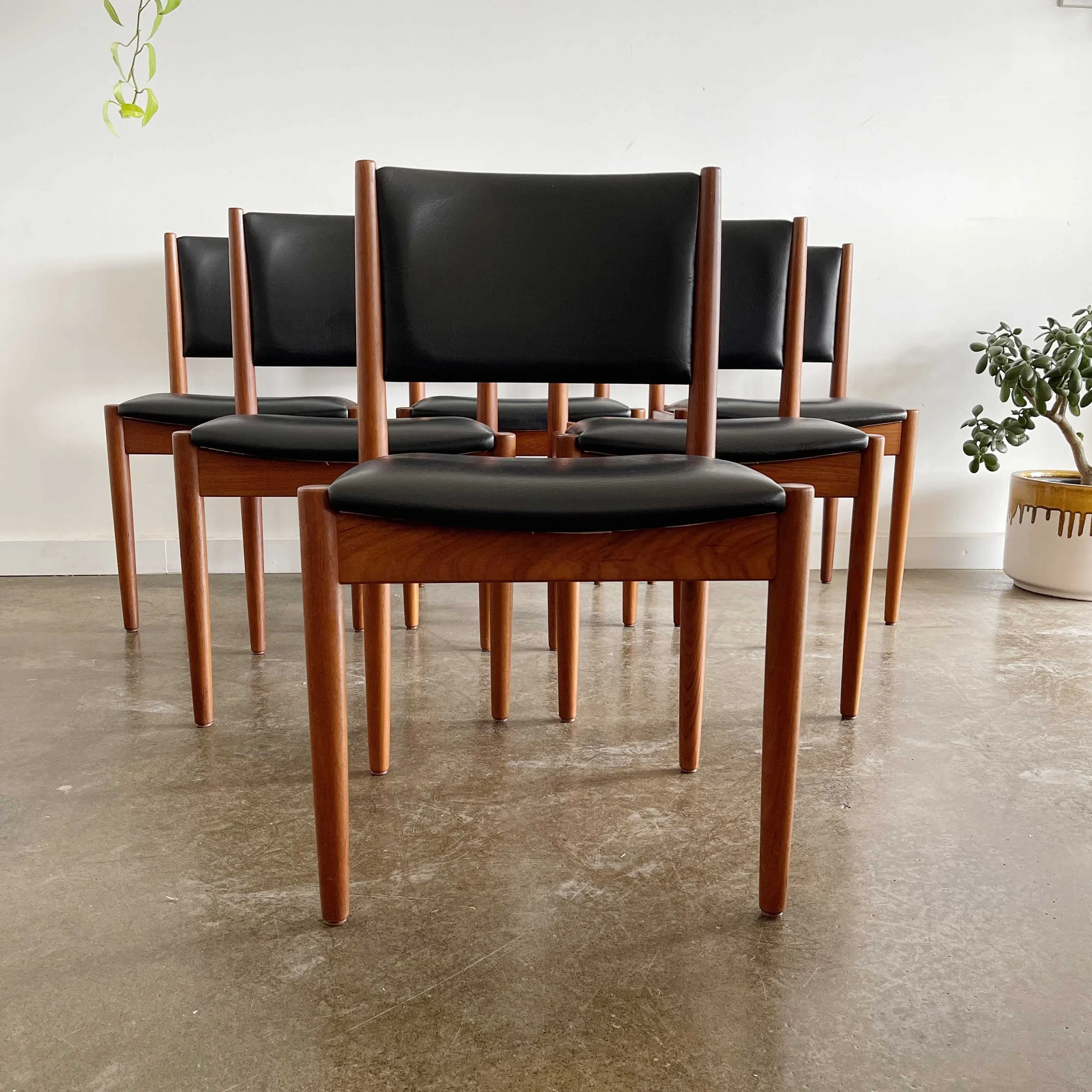 Six Chiswell dining chairs