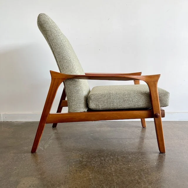 Danish Deluxe high-back armchair