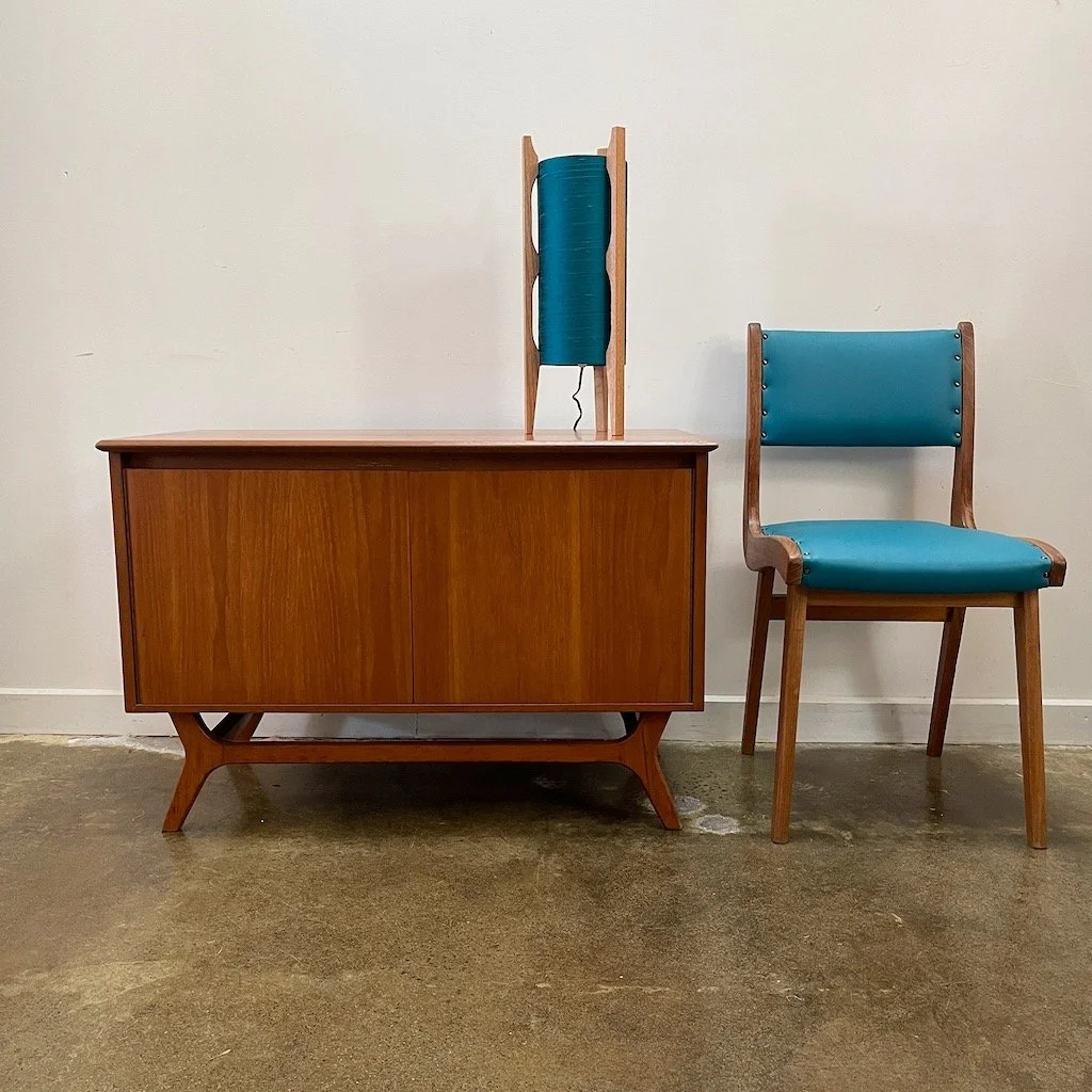 on hold (deposit taken) Mid century teak record cabinet