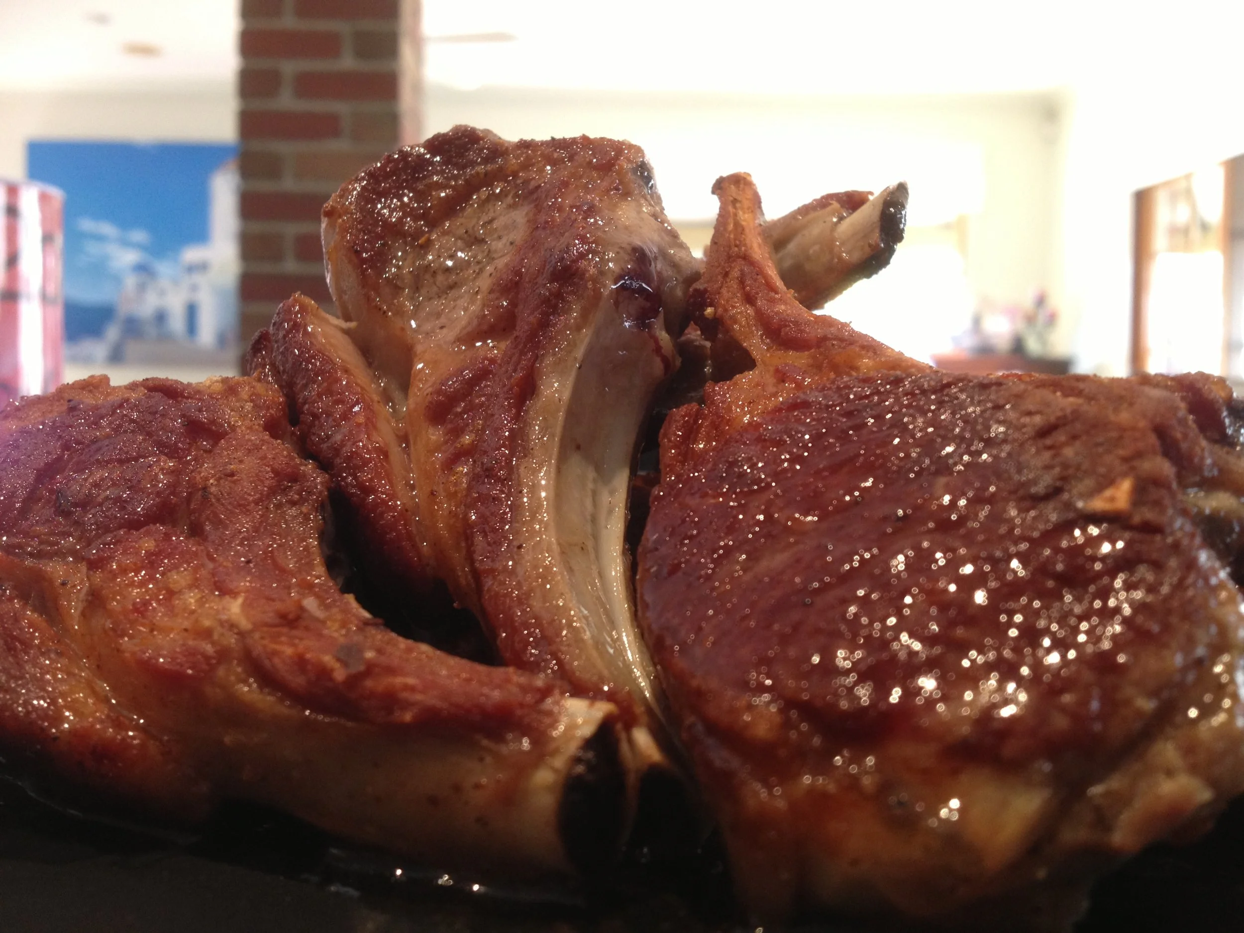 Middle Eastern BBQ - Za'atar Lamb Cutlets