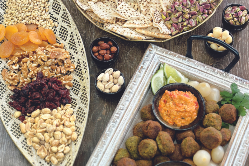 Falafes with Harissa Tahini