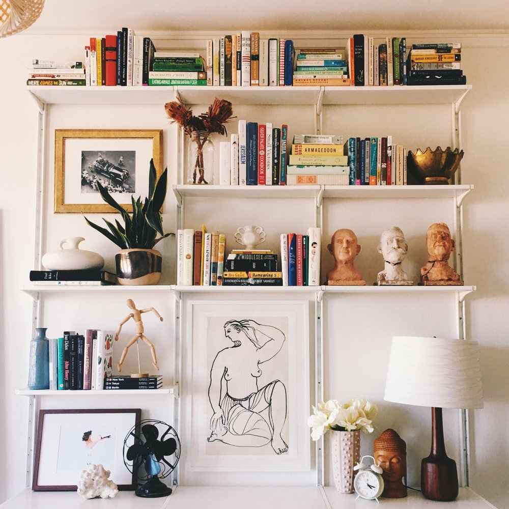 How I Designed Wall Mounted Shelving With Ikea Eliza Kern Design