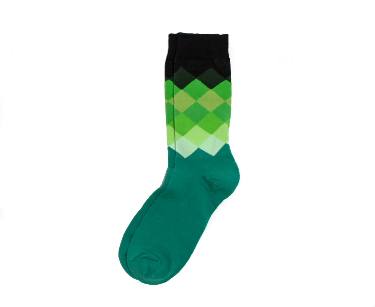 Colorful Green Mile socks