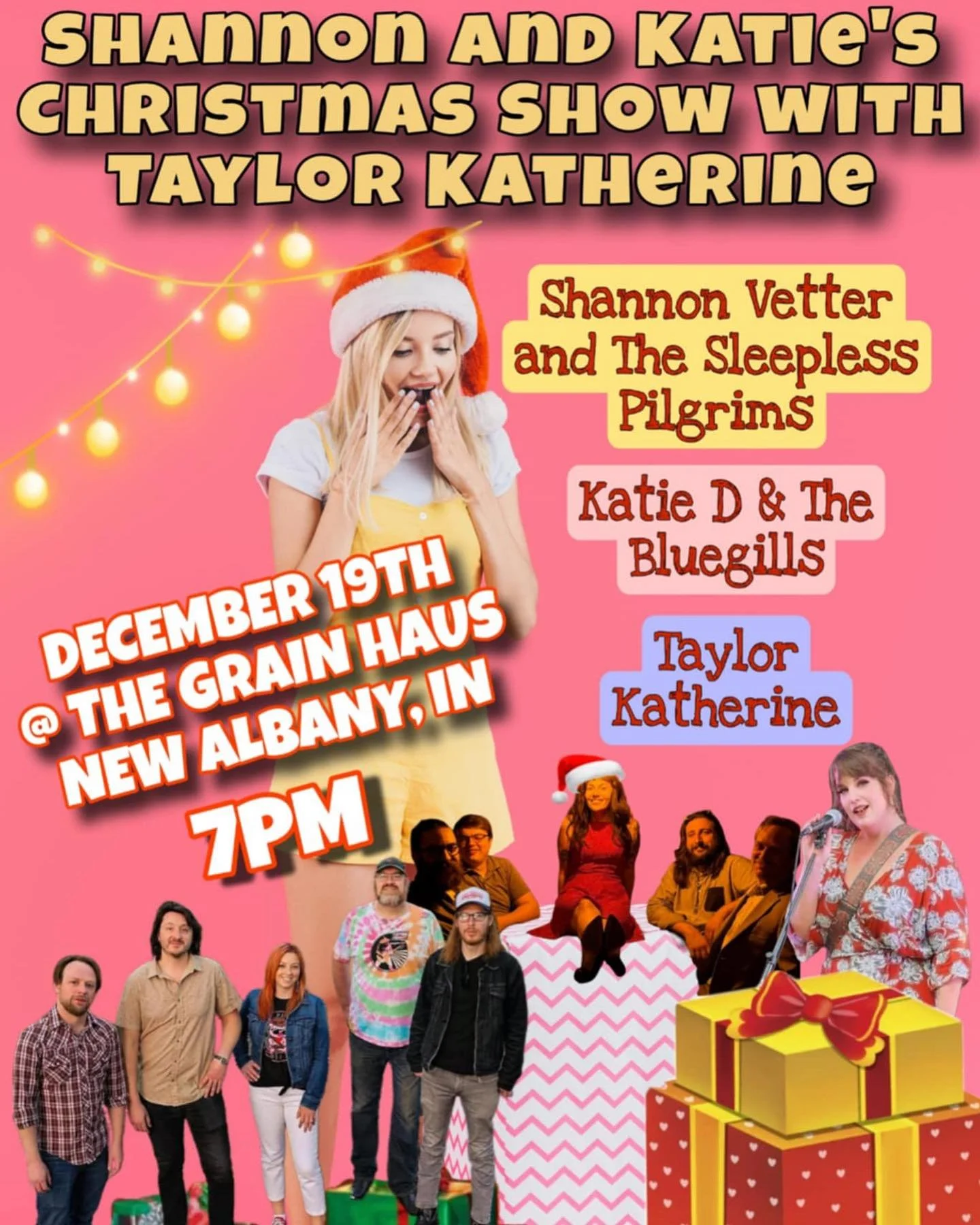 Happy to announce this show! 
Crazy it&rsquo;s been a year since we did this! 
Come see a full night of music from your favorite sweethearts and some special christmas tunes. 
Tickets for sale in the fb event and on Enchanted Forests page