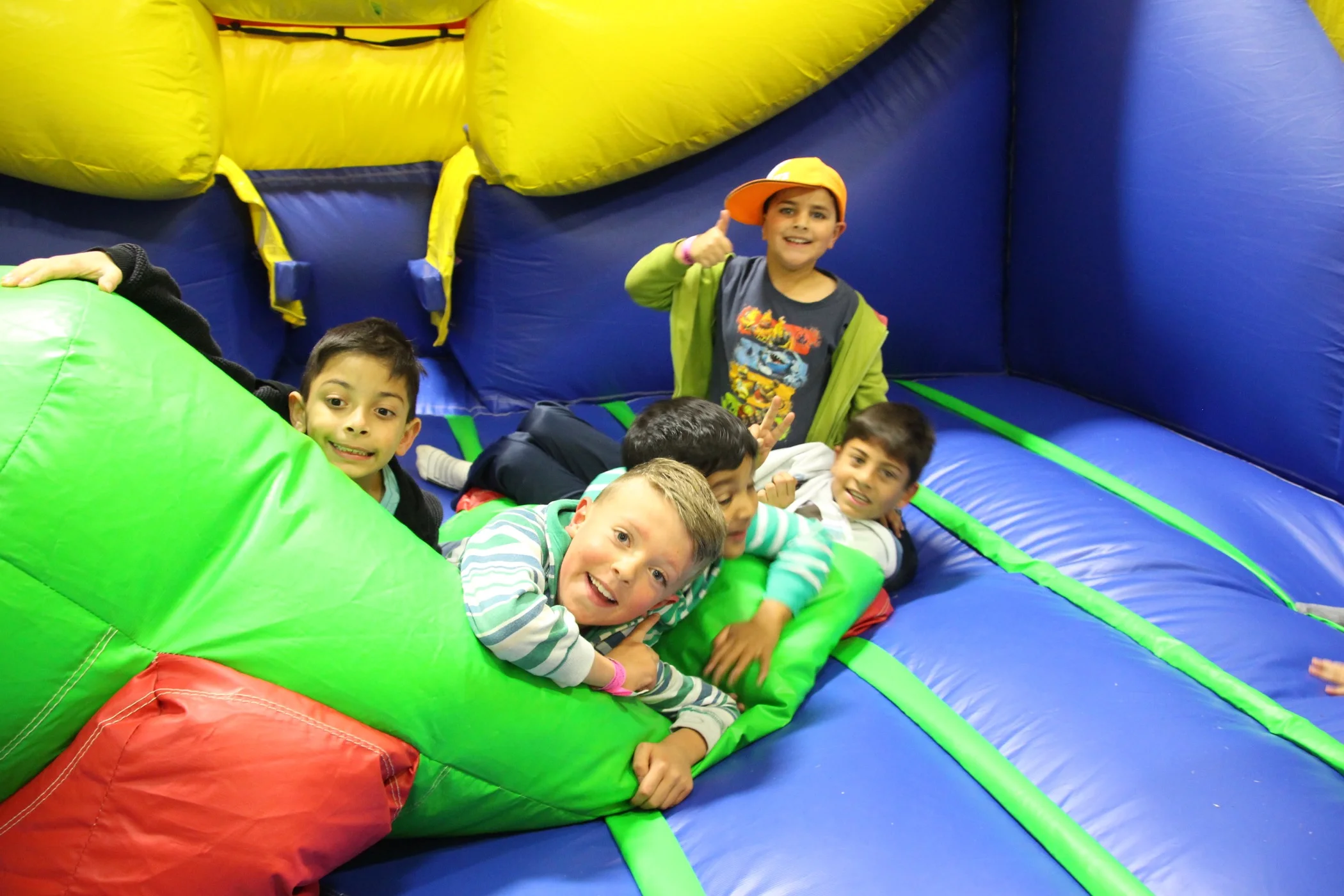 Kids on jumping castle.JPG