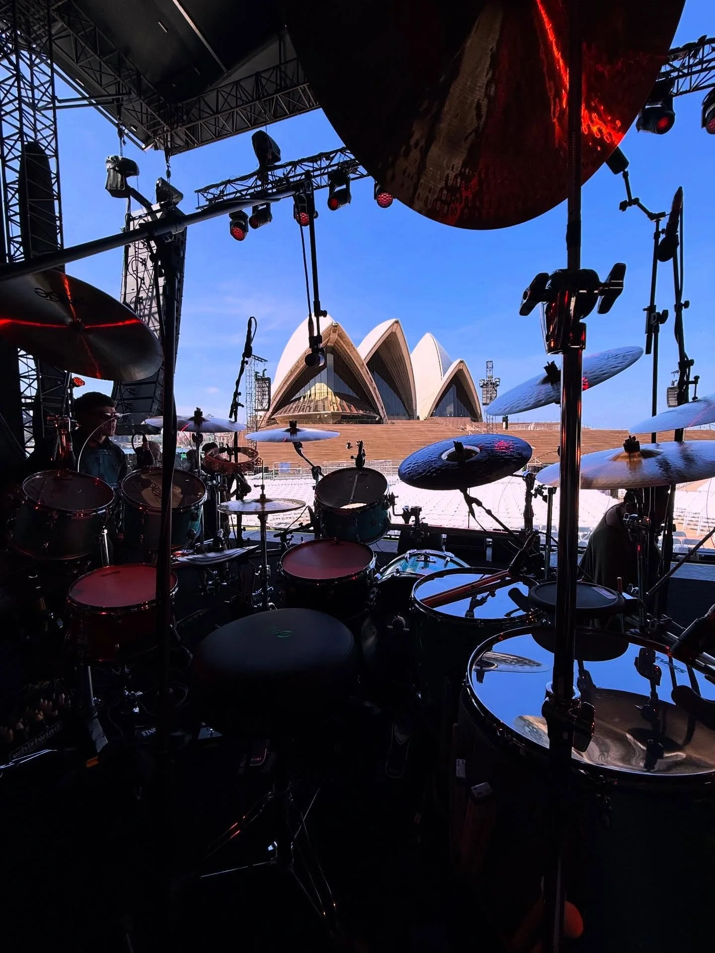 Sydney, NSW.

Tonight we play one of the world&rsquo;s most iconic gigs, the Sydney Opera House Steps. Sound checked and ready to rock. 

It&rsquo;s gonna be an incredible night with @jimmybarnesofficial celebrating 40 years of &ldquo;For The Working