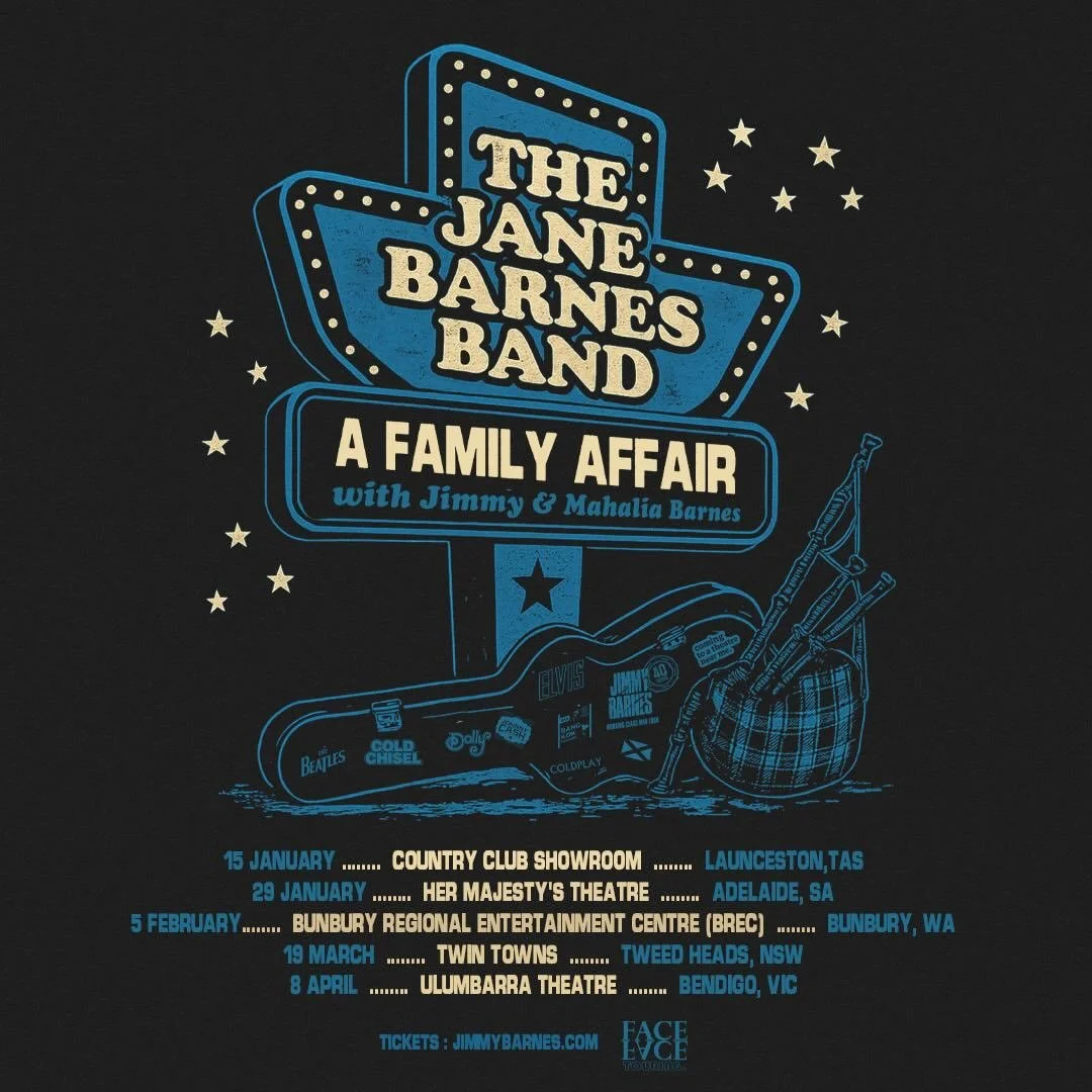 We&rsquo;ve added some @jane13barnes band shows to the tour. These are going to be a lot of fun with plenty of stories and stripped back versions of some of our favourite songs. 

Tix and info on my website. Hope to see you and one of the shows! 

#j