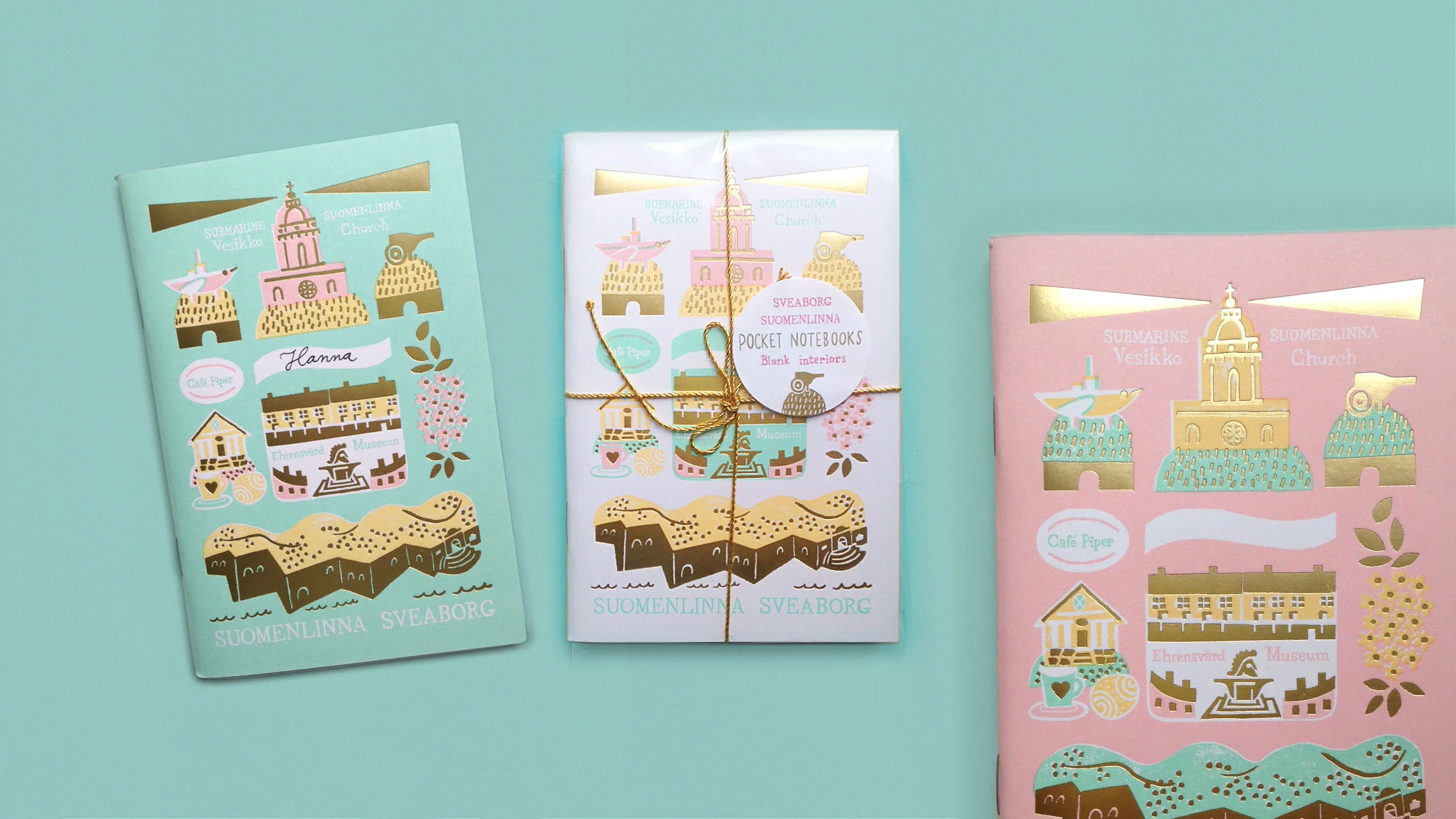 Illustration Notebooks, Suomenlinna Sveaborg
