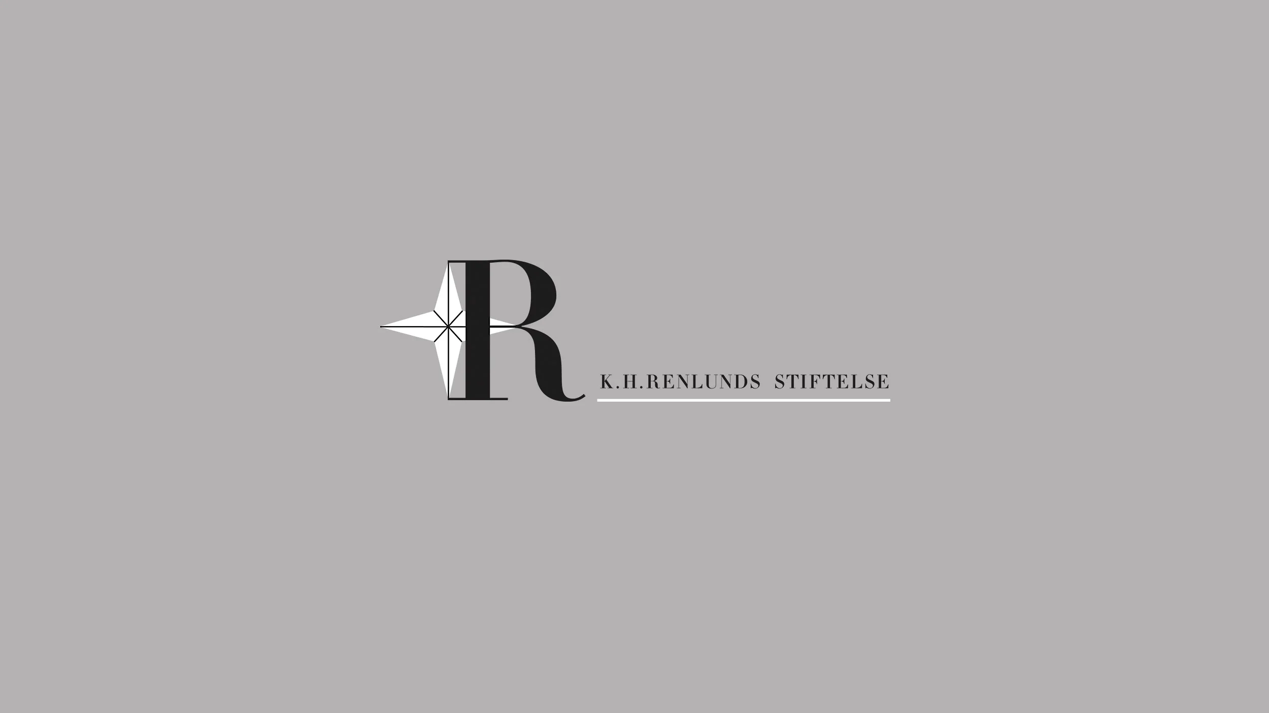 Logo, K.H. Renlunds stiftelse