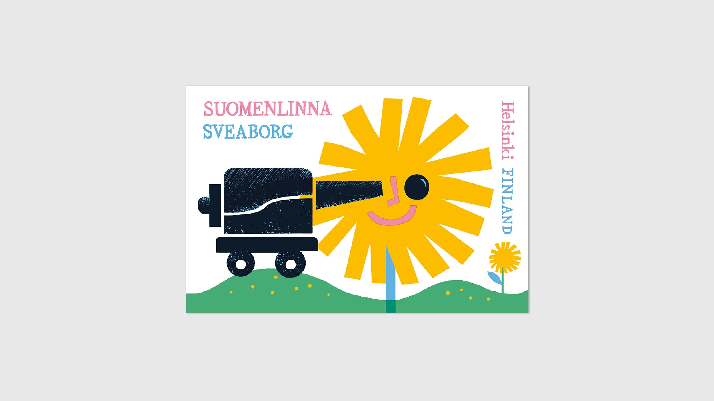Illustration, 2018 Postcards, Suomenlinna Sveaborg