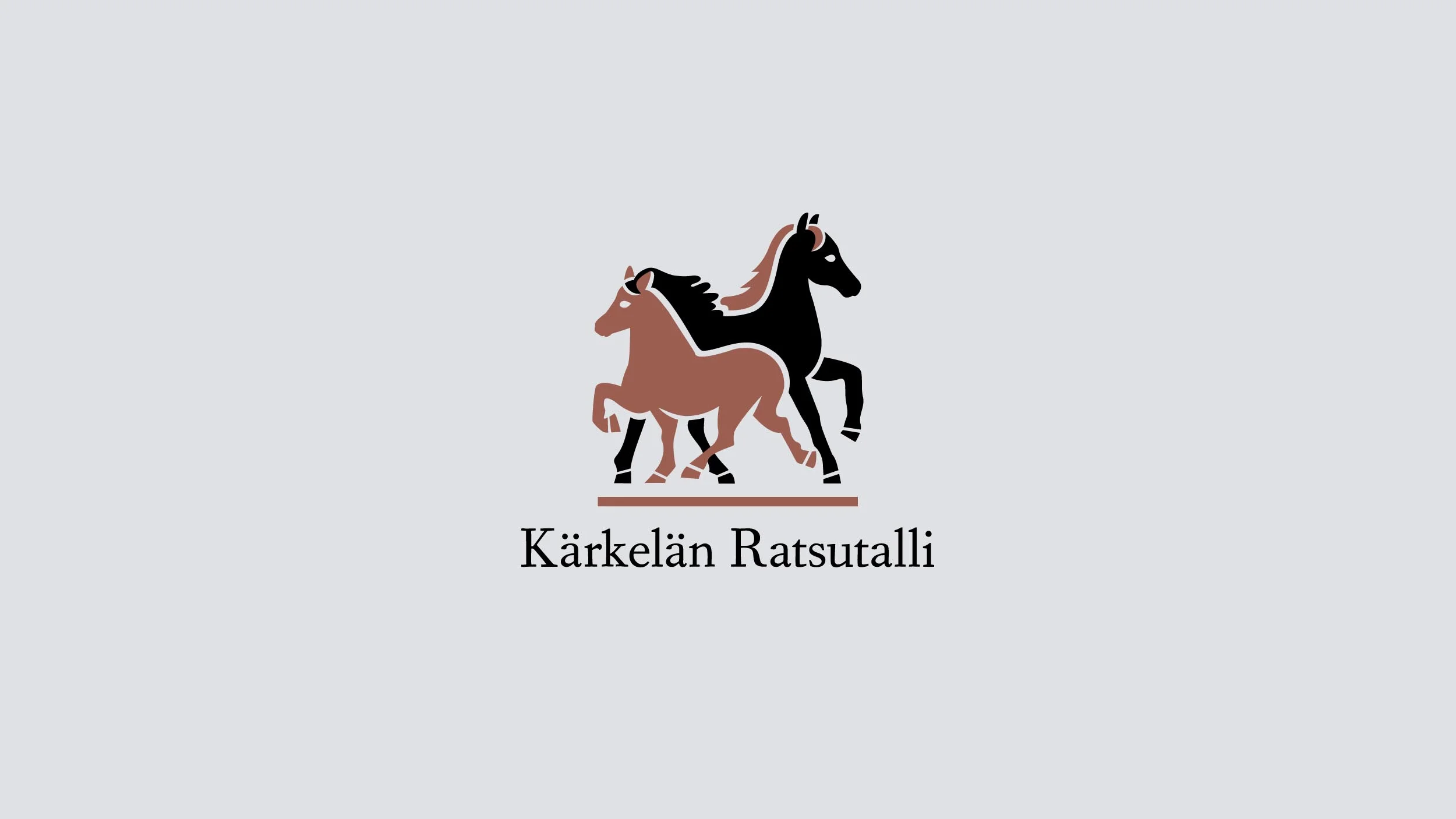 Logo design, Kärkelän Ratsutalli, 2017