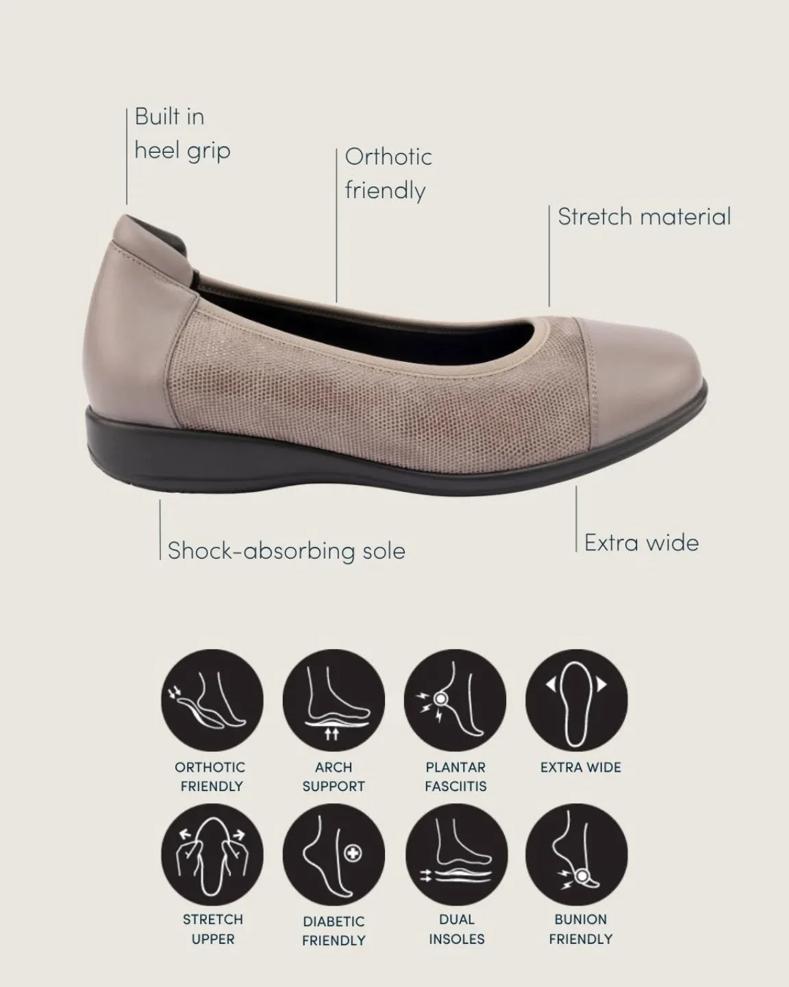 Wide fittings, depth fittings, swollen feet are well and truly covered with @klouds_footwear WALNUT STRETCH XW #orthoticfriendly #widefittingshoes #supportivefootwear #podiatryfriendlyshoes