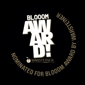 August 2015 - Finalist in BLOOOM AWARD BY WARSTEINER.