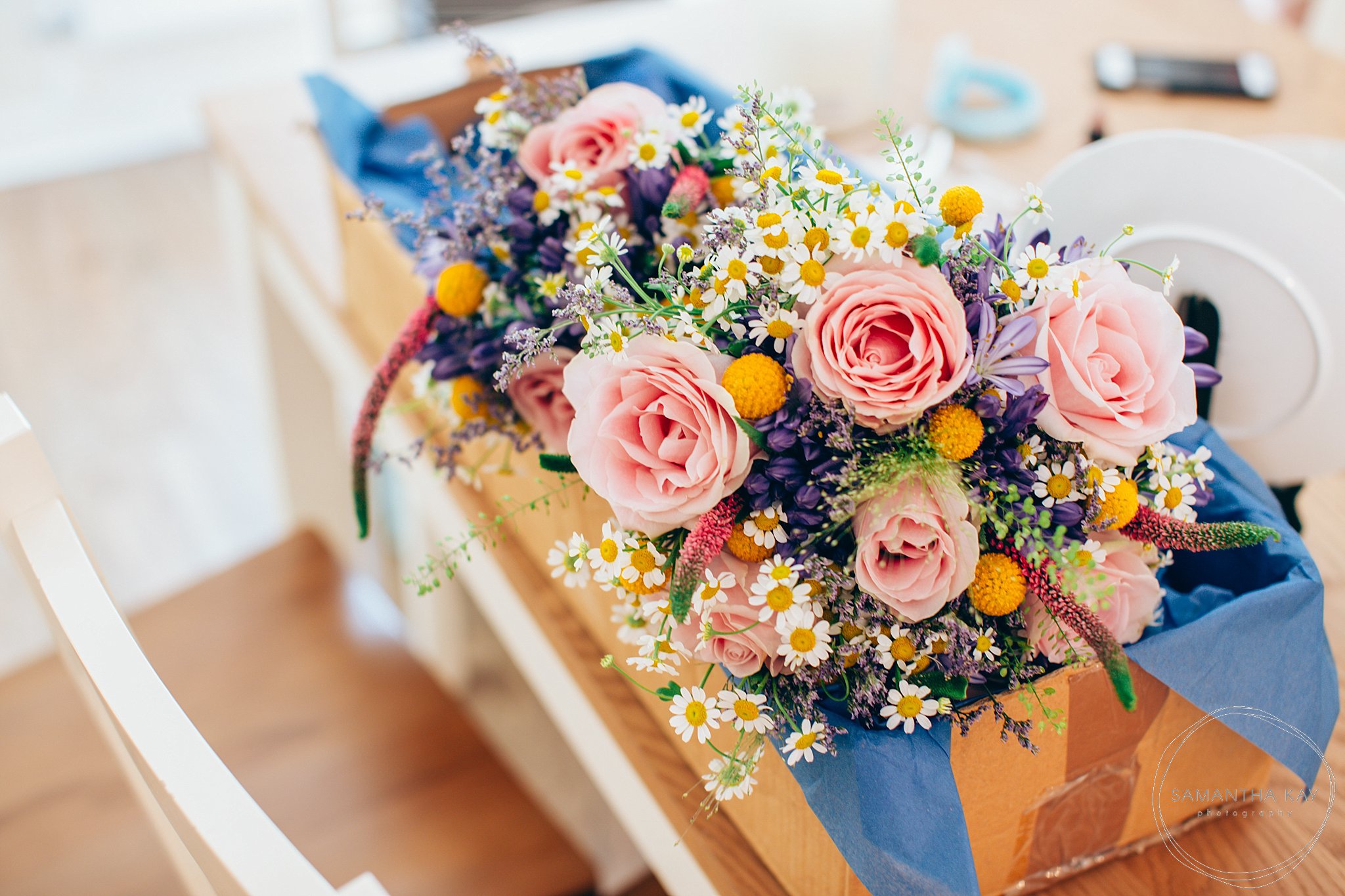 Beautiful wedding bouquet