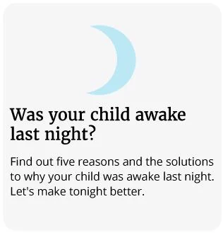 was your child awake last night?