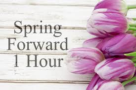 Spring Forward on 3/10/19