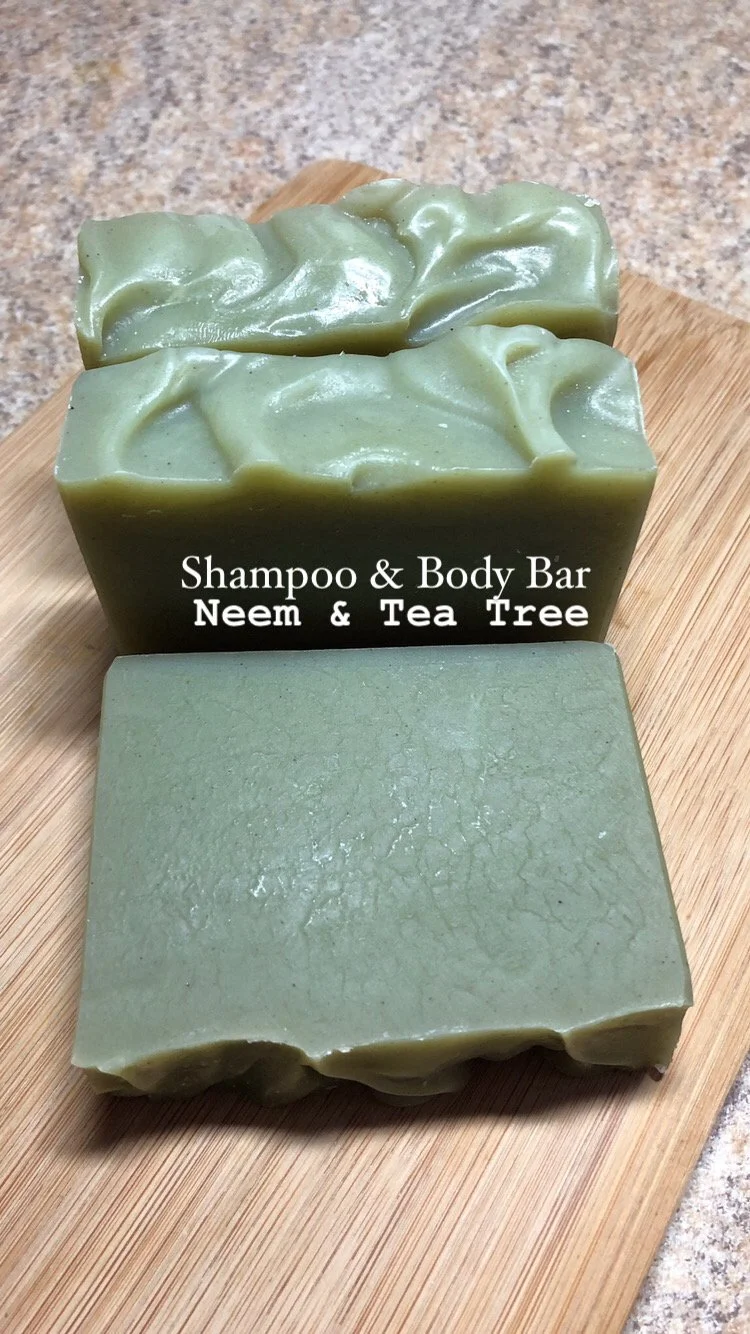 Neem & Tea Trea Shampoo & Body Bar 125g
