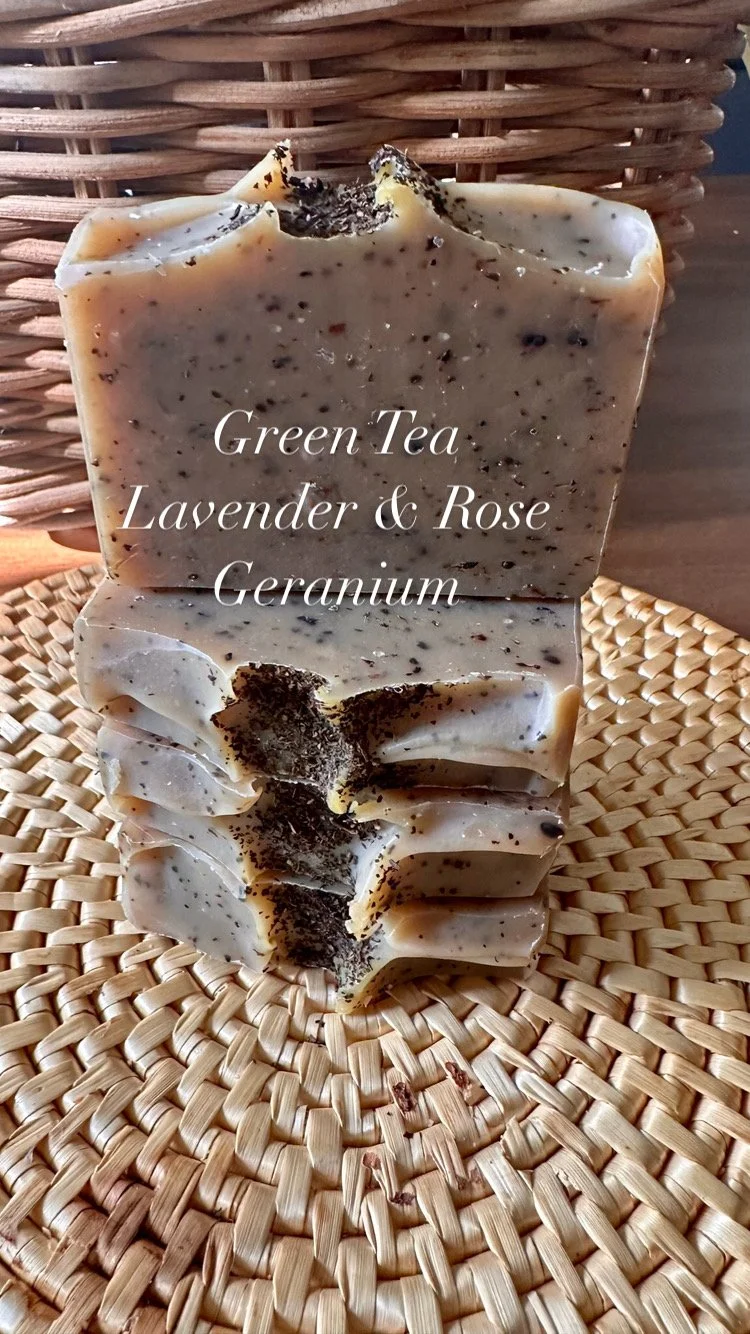 Green Tea, Lavender & Rose Geranium - 125g