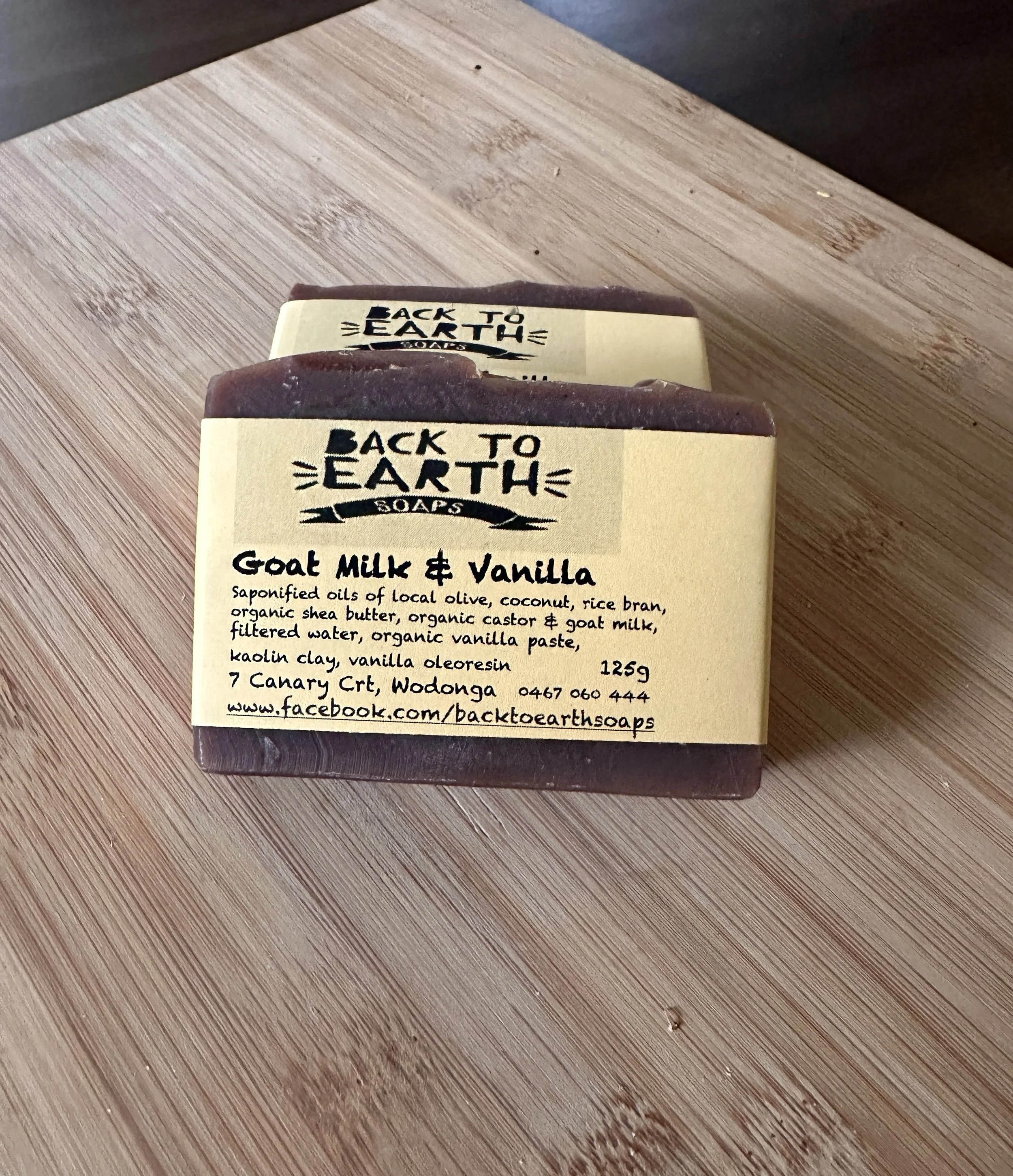 Goat Milk & Vanilla 125g