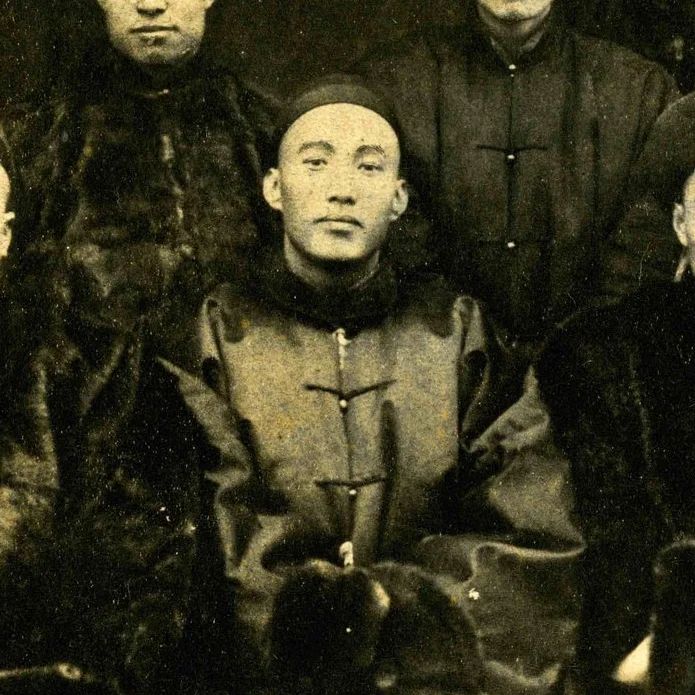 KY Kwong in reunion photograph of the CEM students in China, 1890. Thomas E. LaFargue Papers, 1873-1946, 2-1-4, courtesy MASC, Washington State University Libraries. 